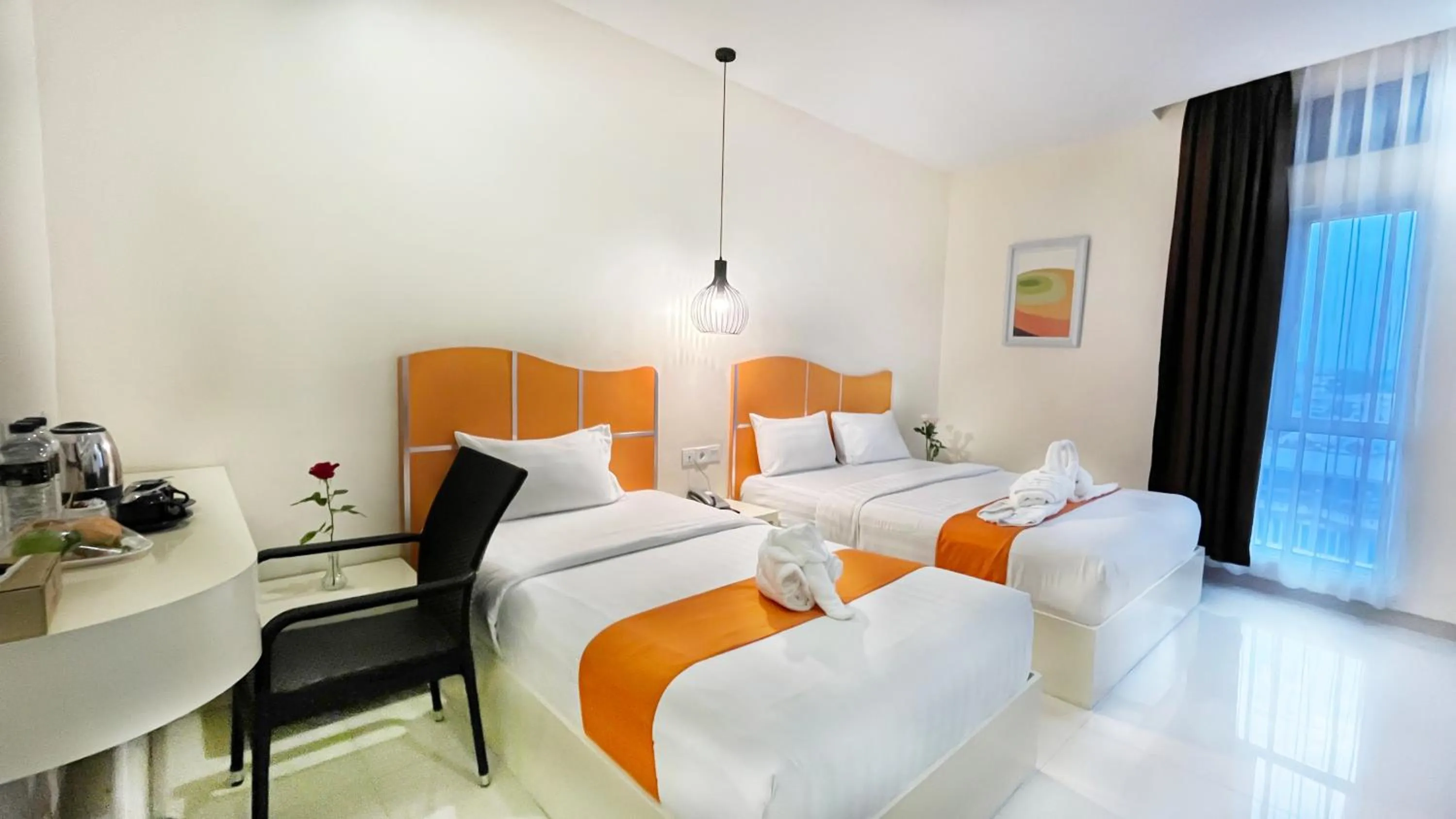 Bed in Sahid Vanilla Nagoya Batam