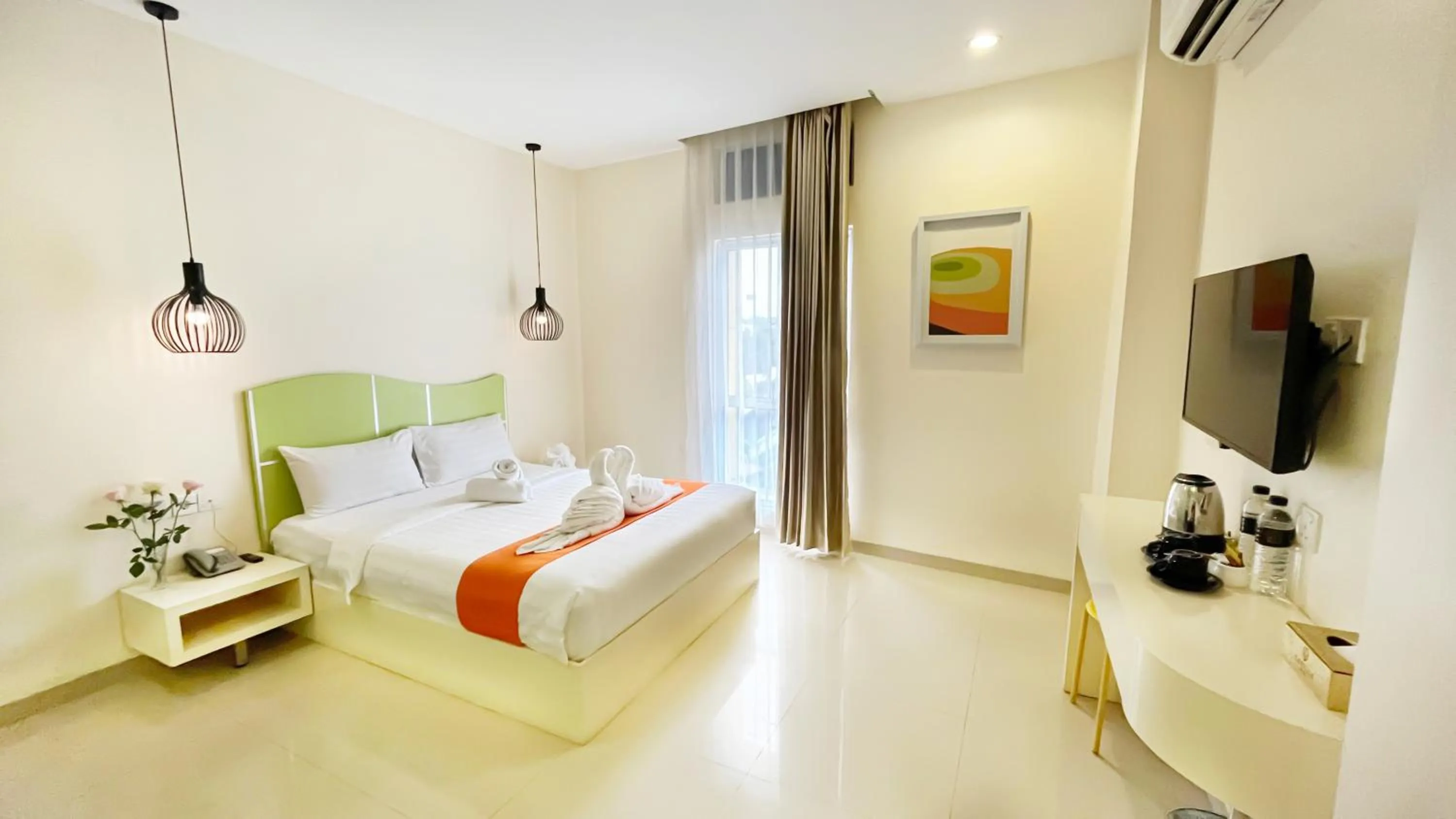 Bed in Sahid Vanilla Nagoya Batam