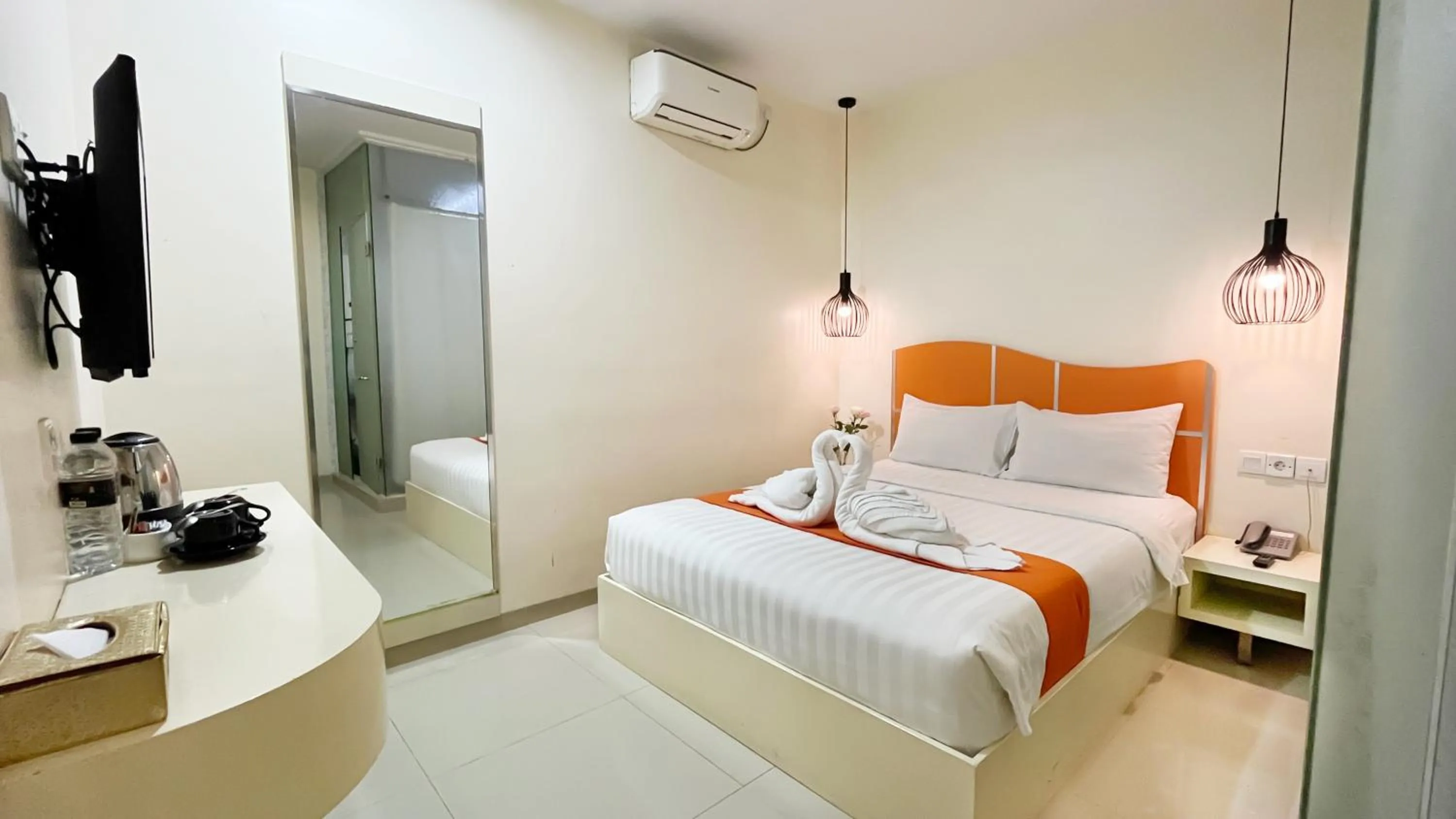 Bed in Sahid Vanilla Nagoya Batam