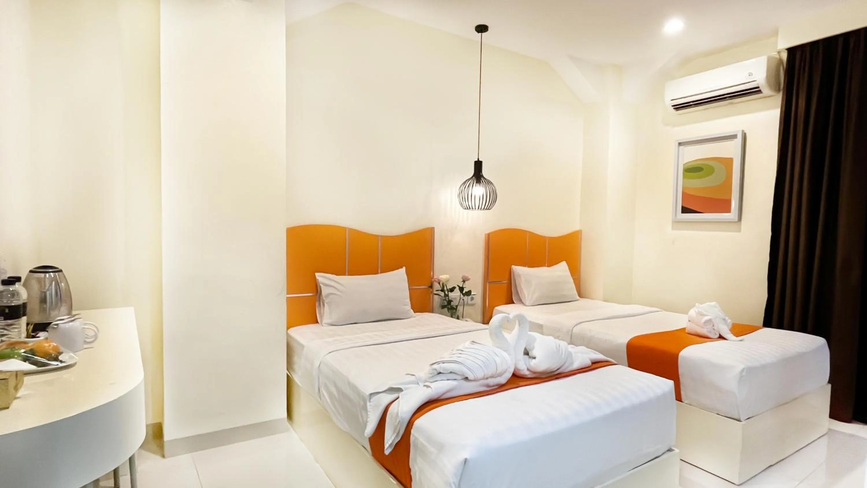 Bed in Sahid Vanilla Nagoya Batam