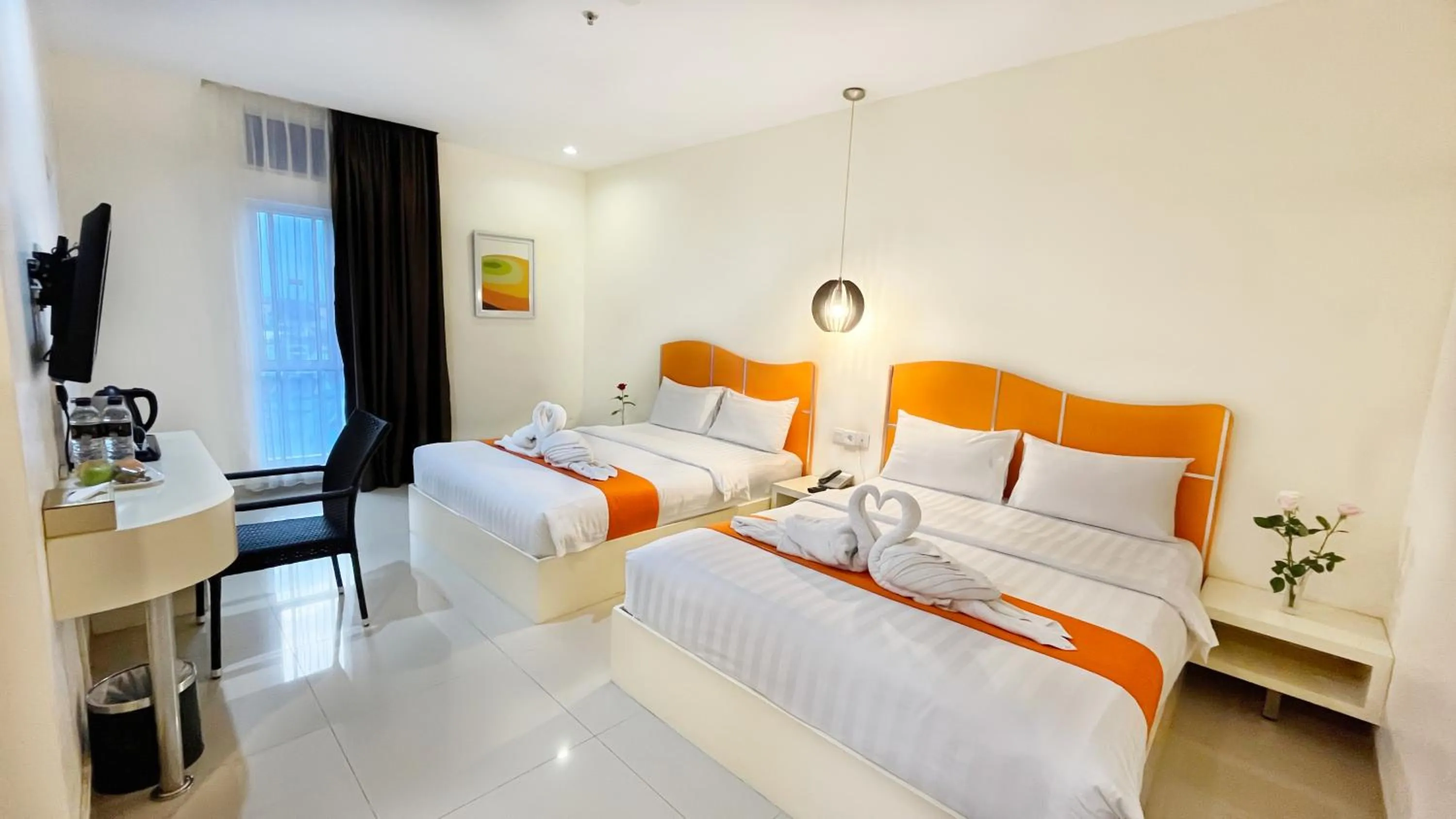 Bed in Sahid Vanilla Nagoya Batam