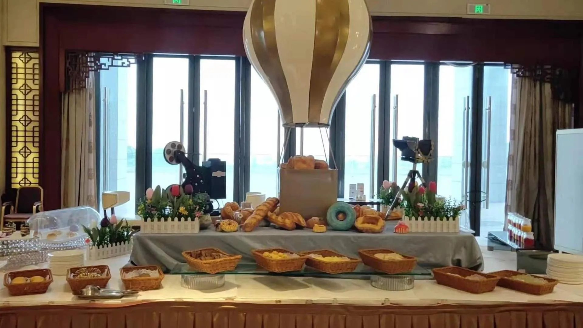 Breakfast in Jiangsu Haizhou Bayview Conference Center