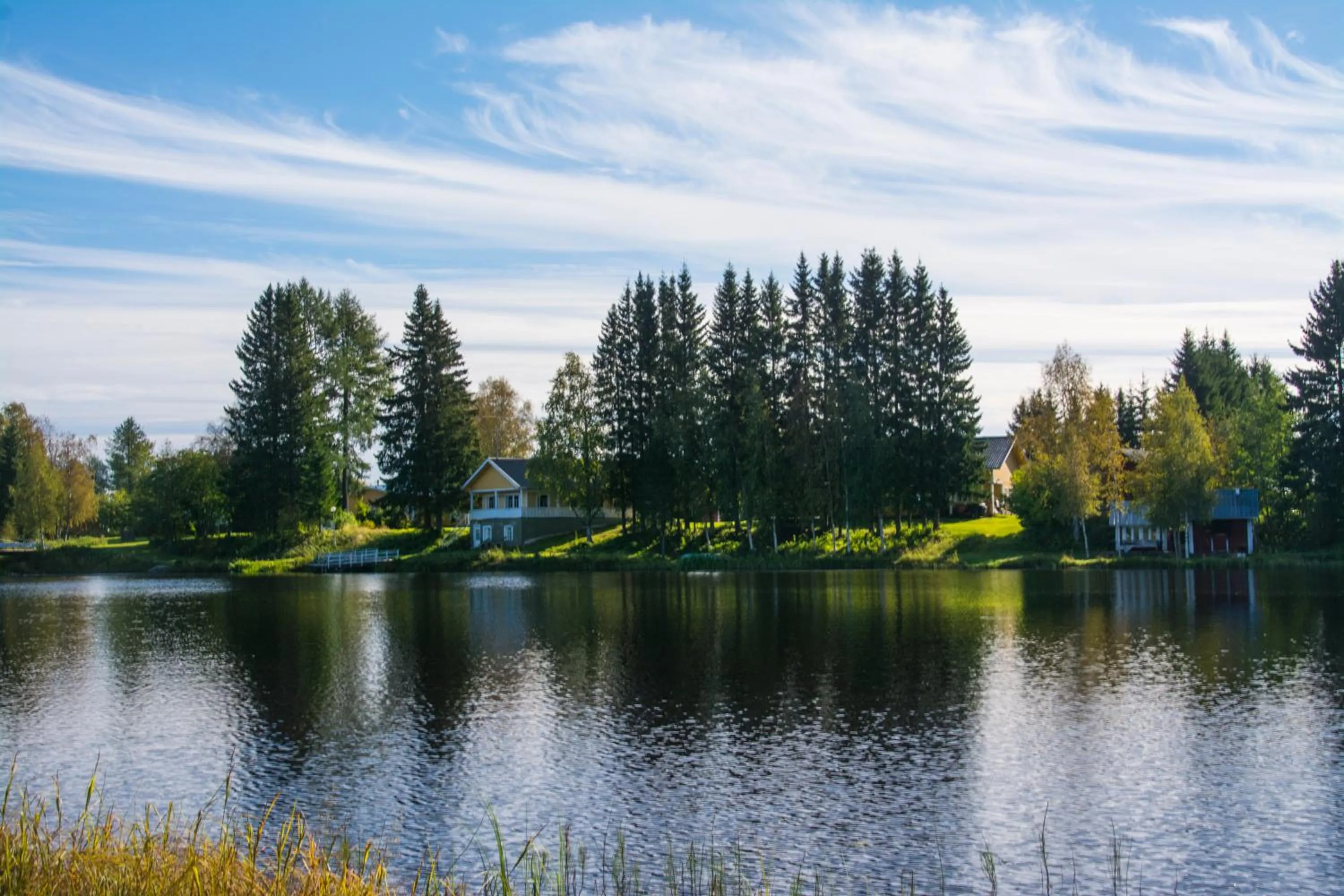 Property building in Merilän Kartano