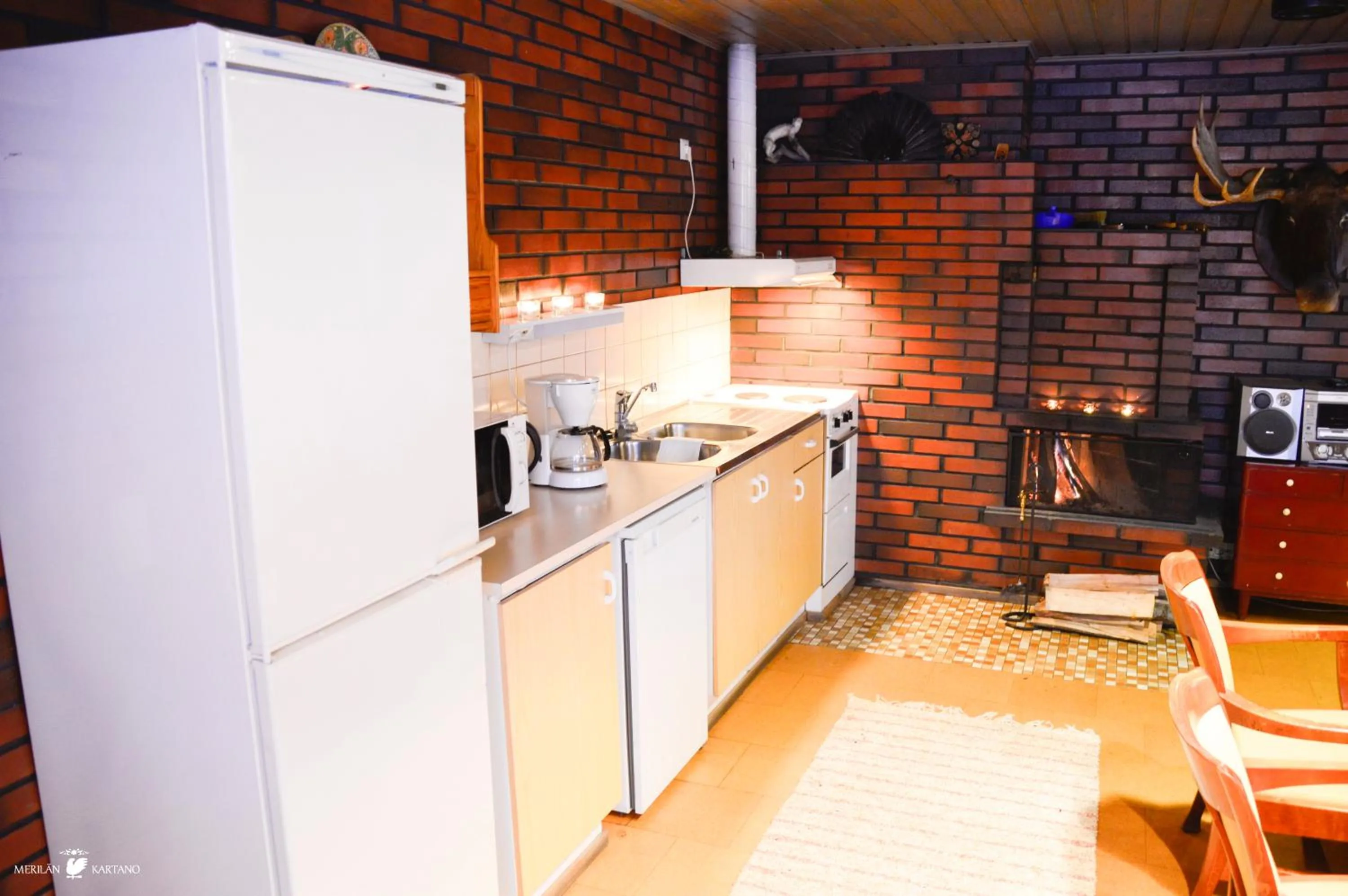 Bedroom in Merilän Kartano