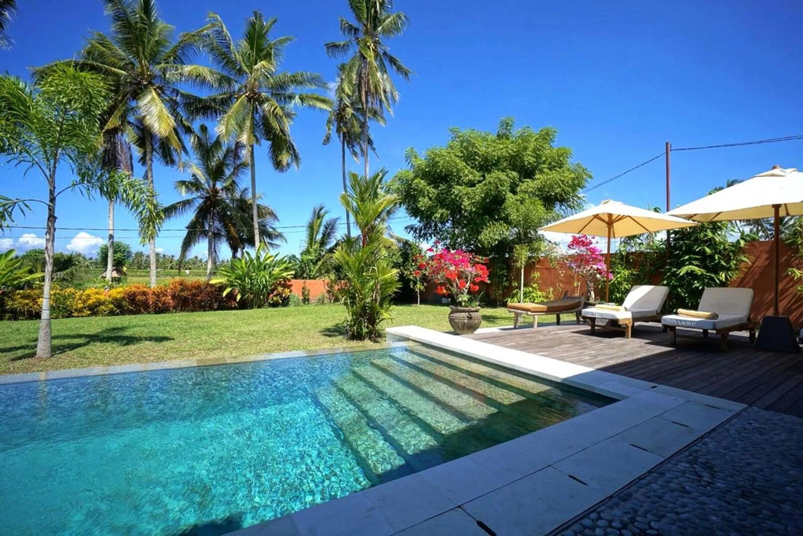 Swimming pool in Villa Taman Kanti