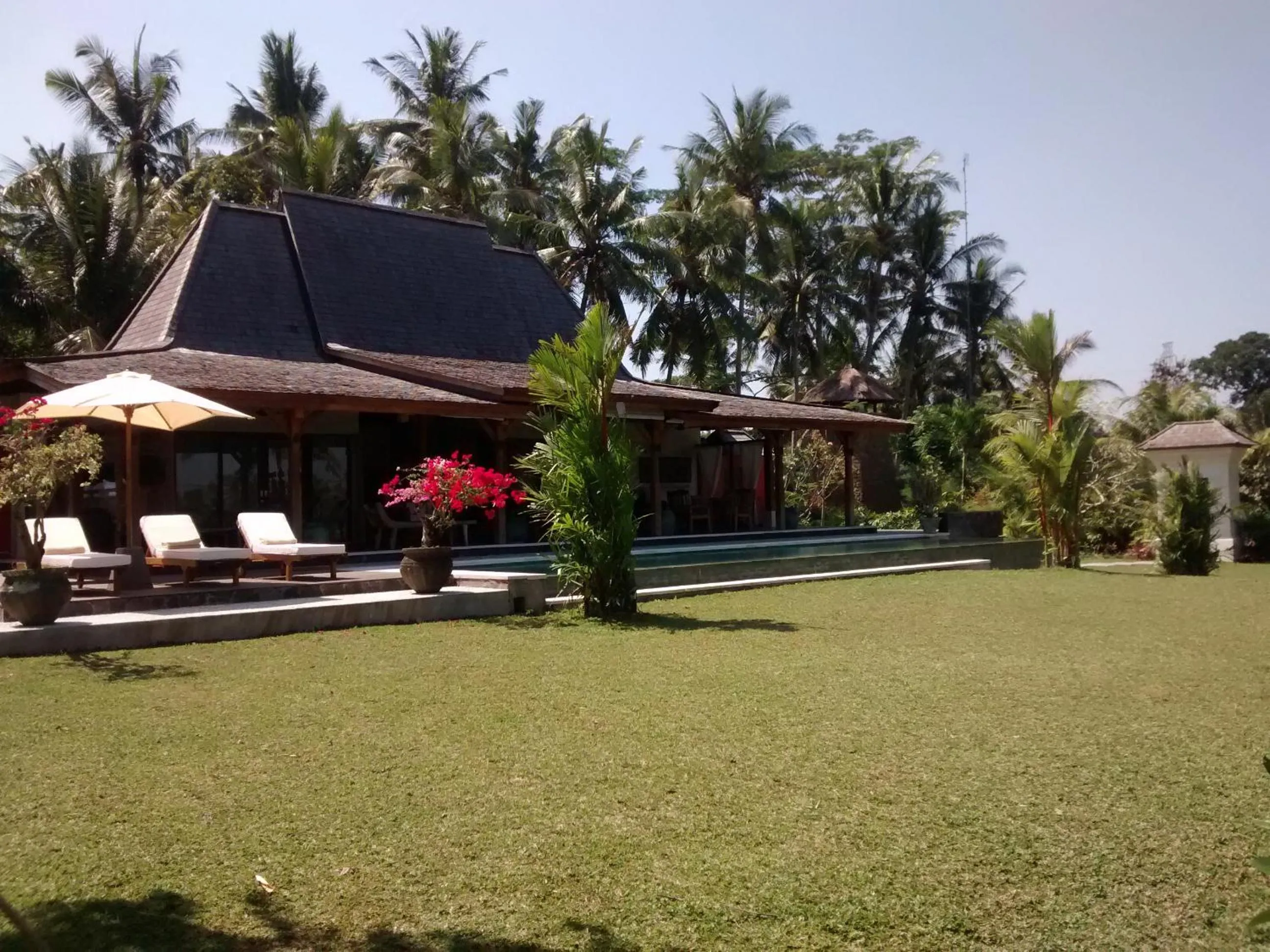 Natural landscape in Villa Taman Kanti