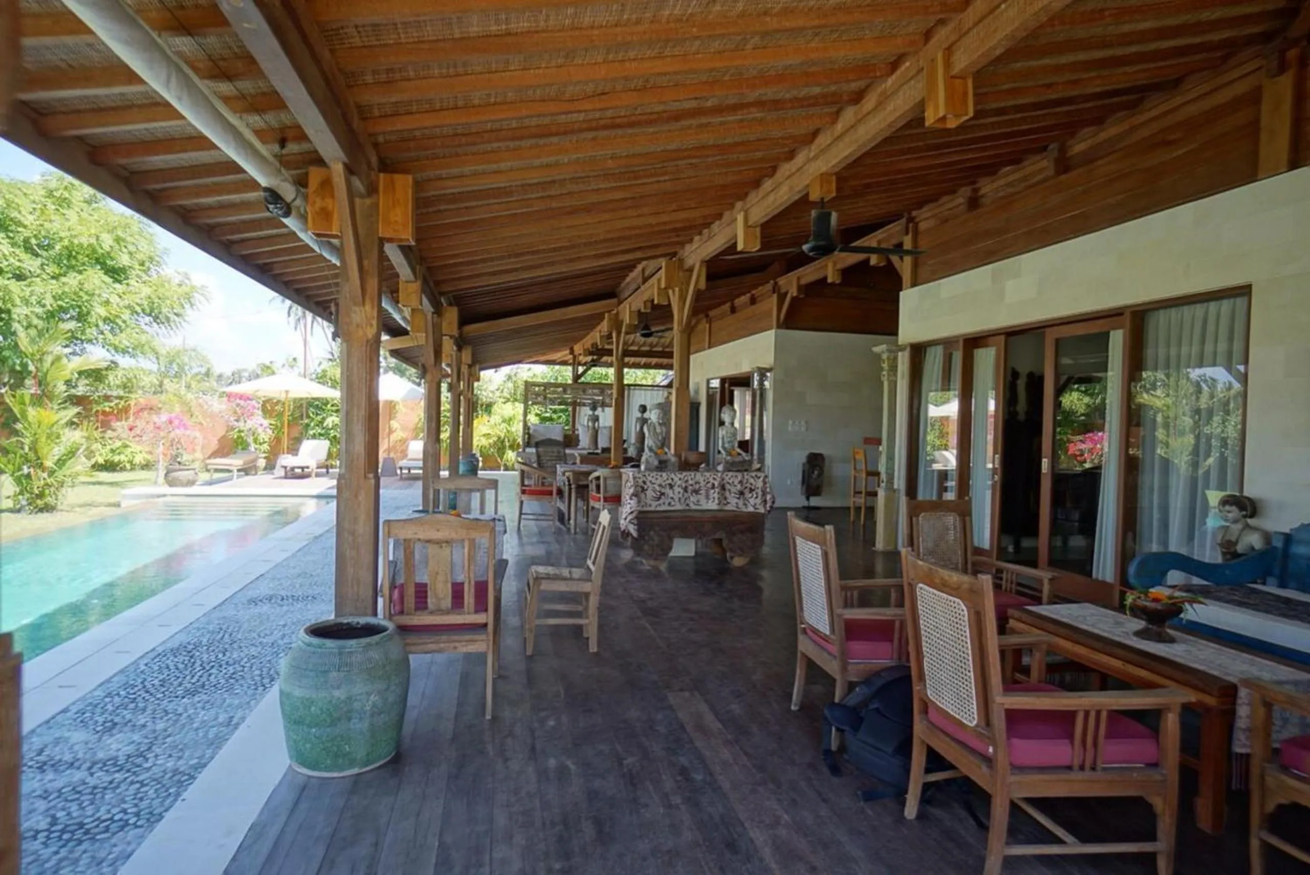 Balcony/Terrace in Villa Taman Kanti