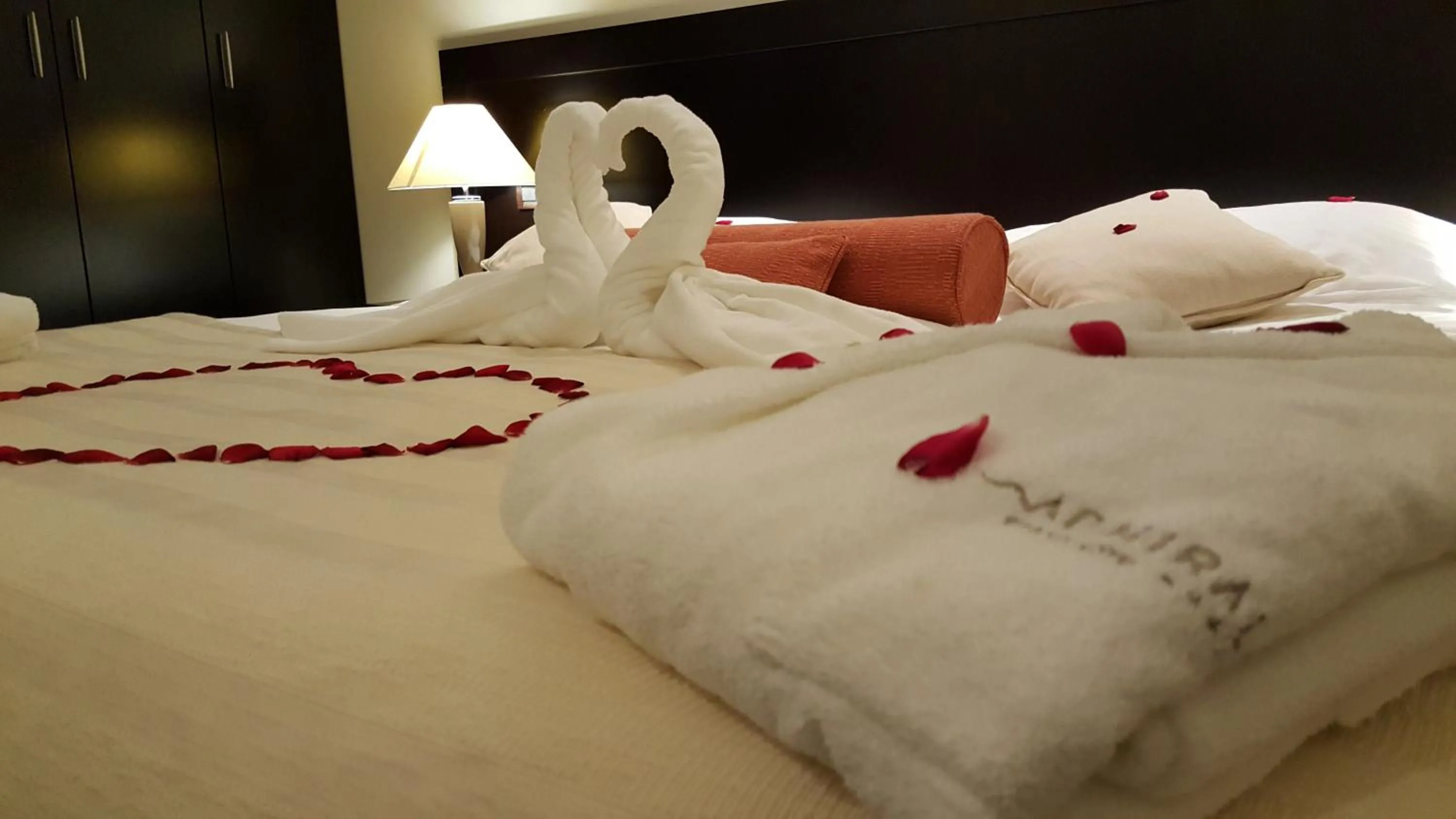 Decorative detail, Bed in Admiral Grand Hotel