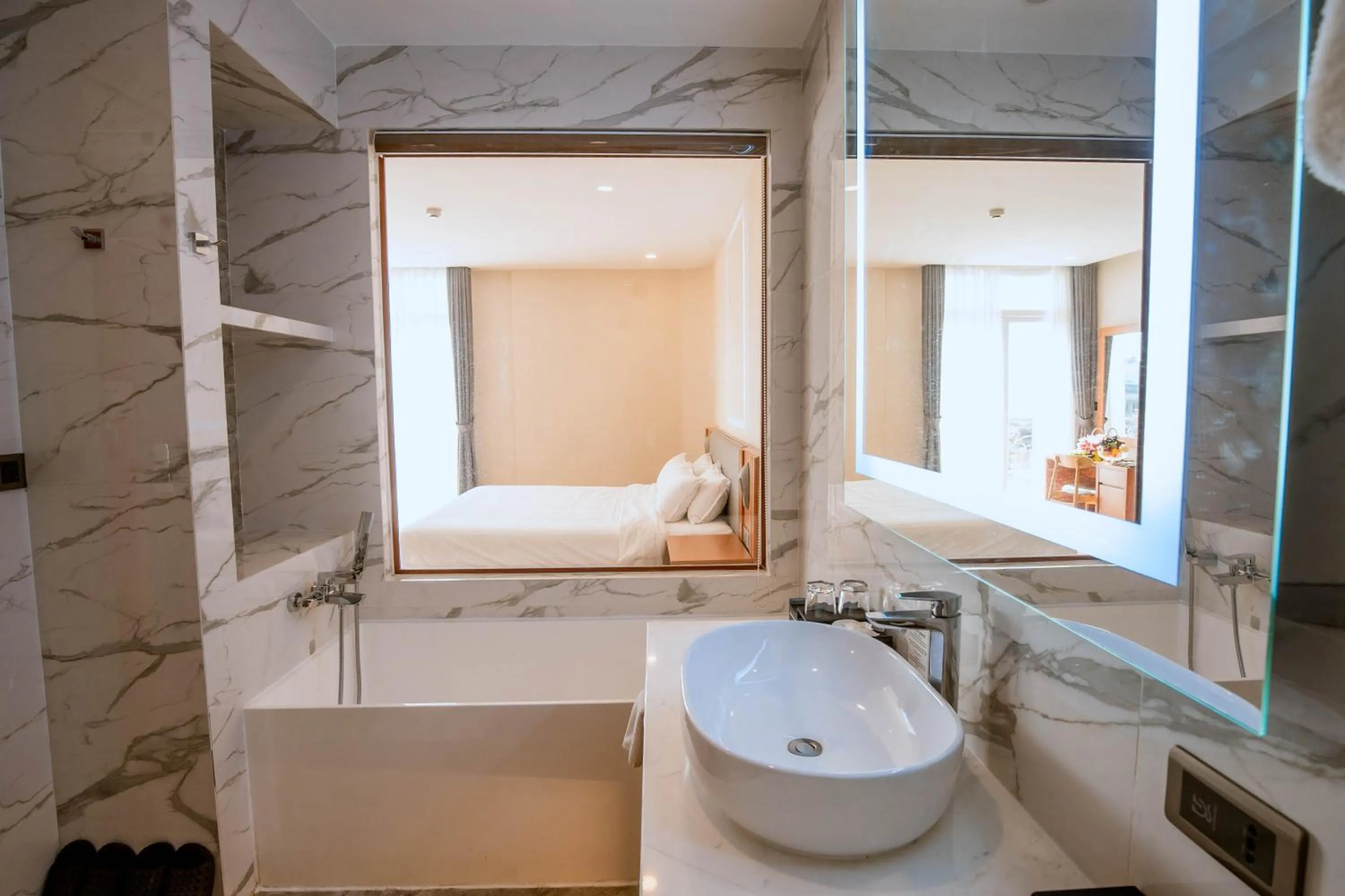 Shower in Bella Vita Hotel