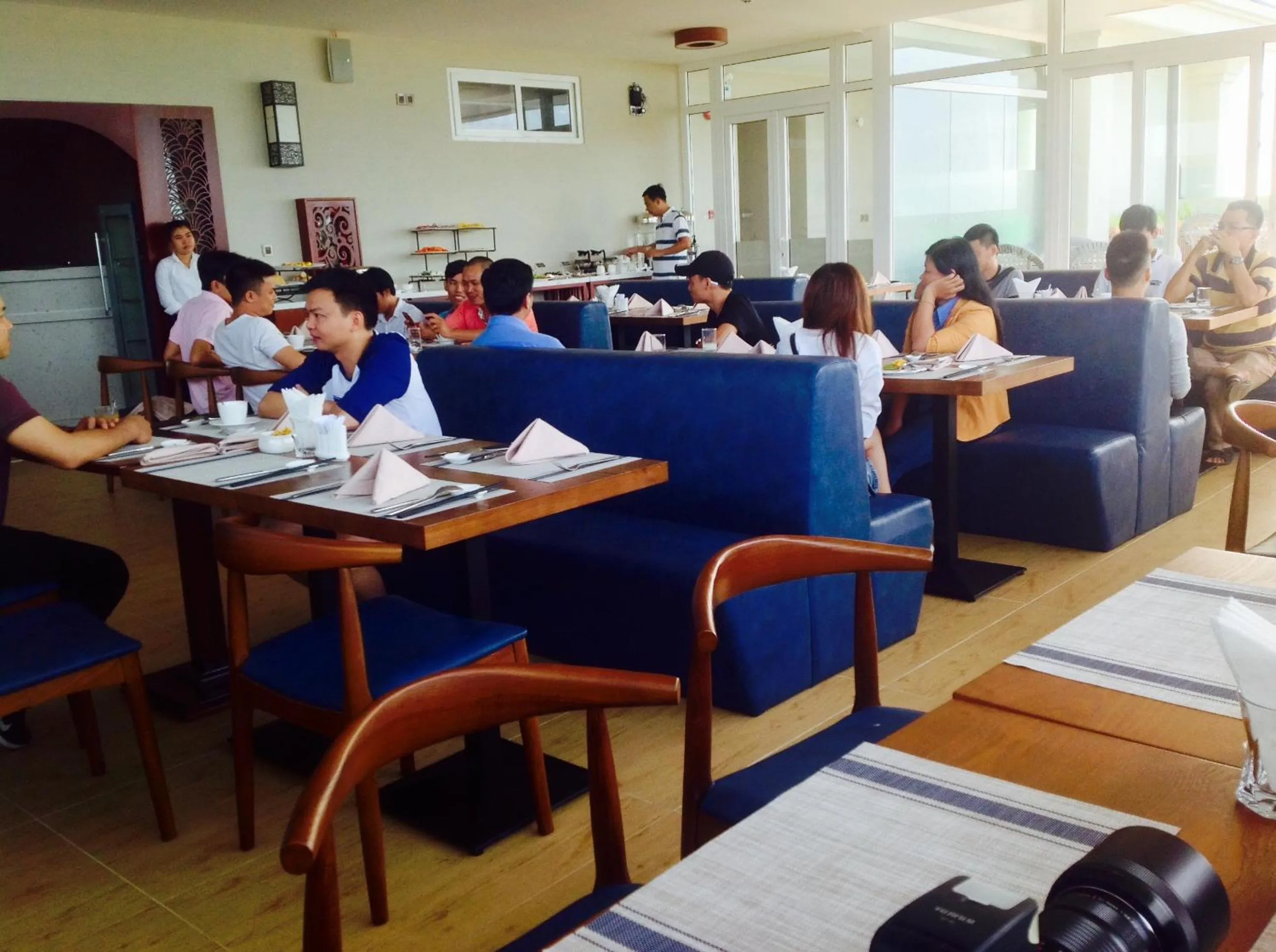 Buffet breakfast in Bella Vita Hotel