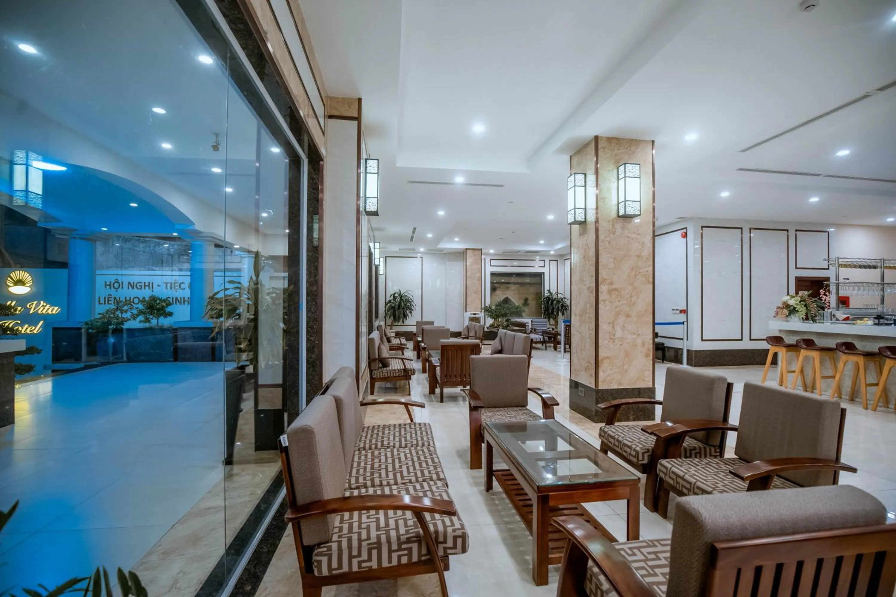 Lobby or reception in Bella Vita Hotel