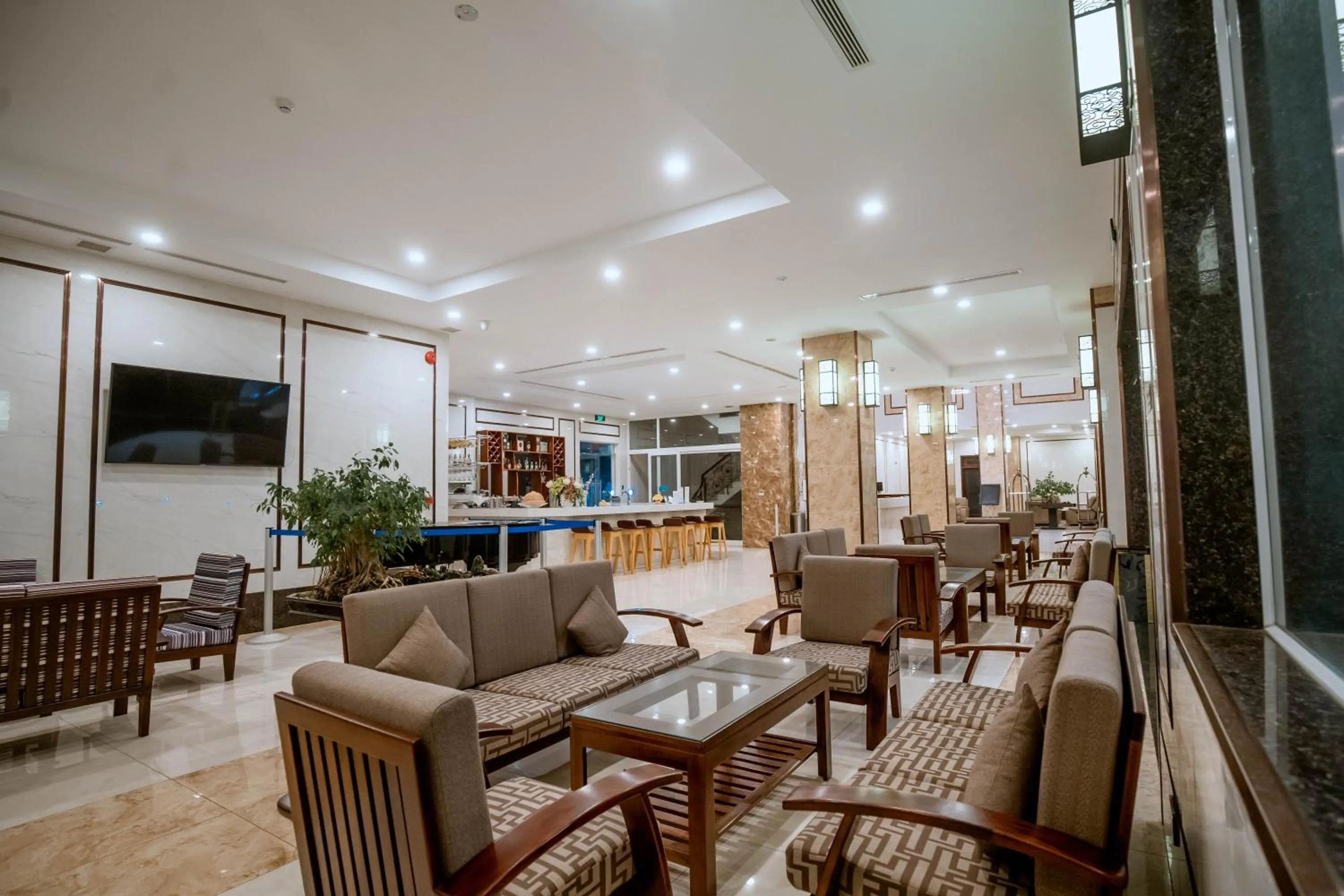 Lobby or reception in Bella Vita Hotel