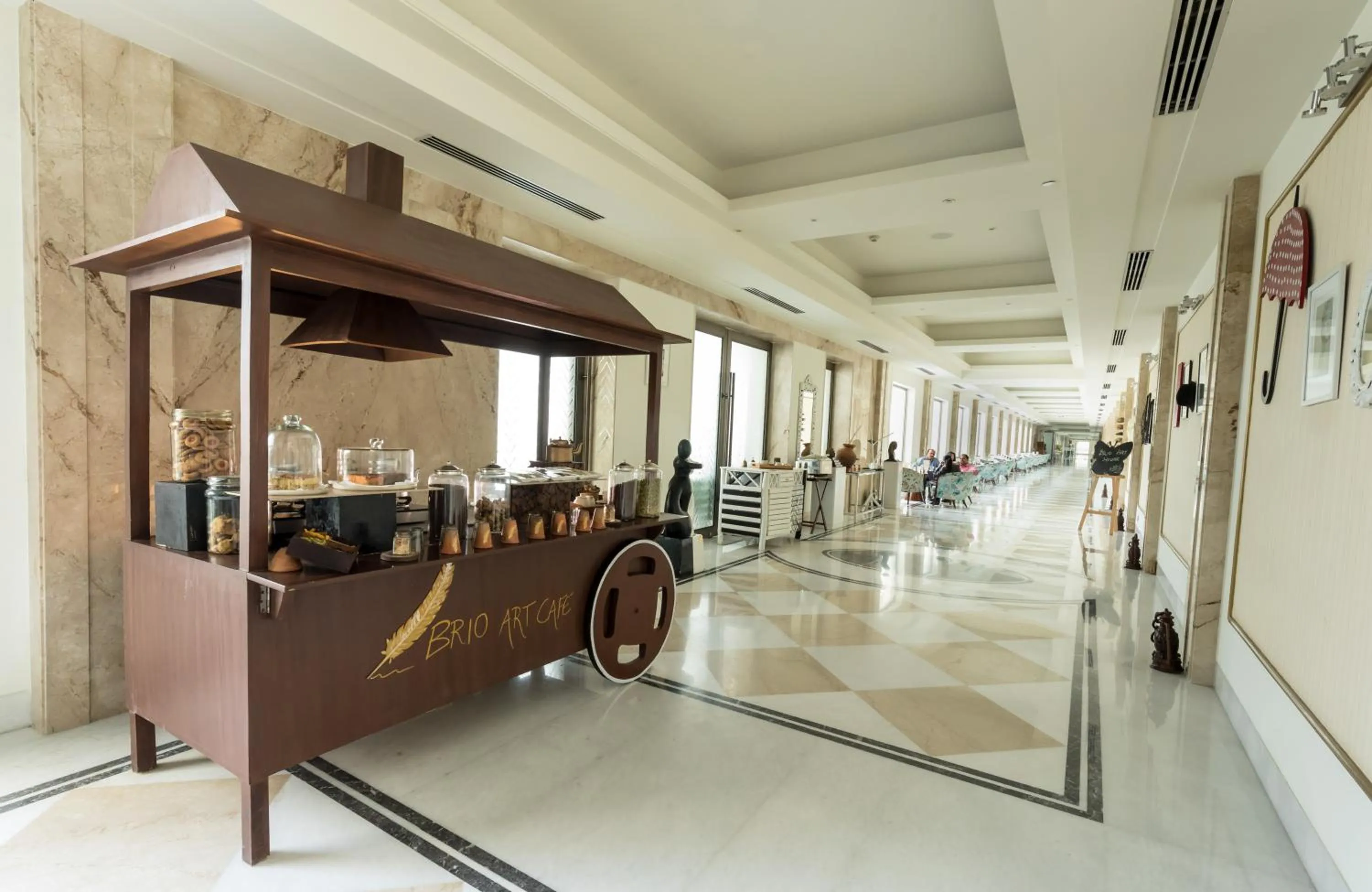 Coffee/tea facilities in Ramada by Wyndham Lucknow Hotel and Convention Center