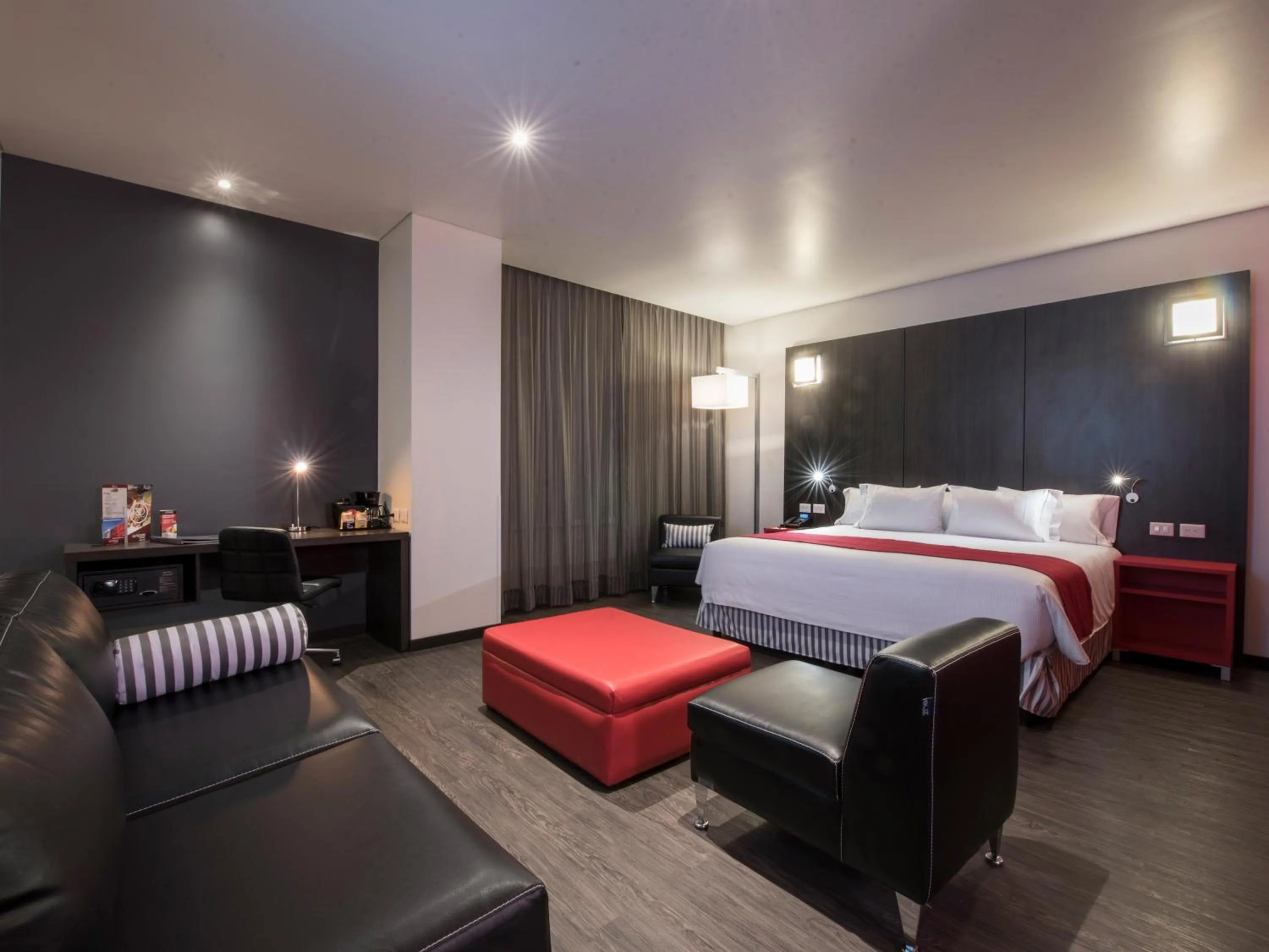 Bedroom, Bed in Ramada Encore by Wyndham Puebla