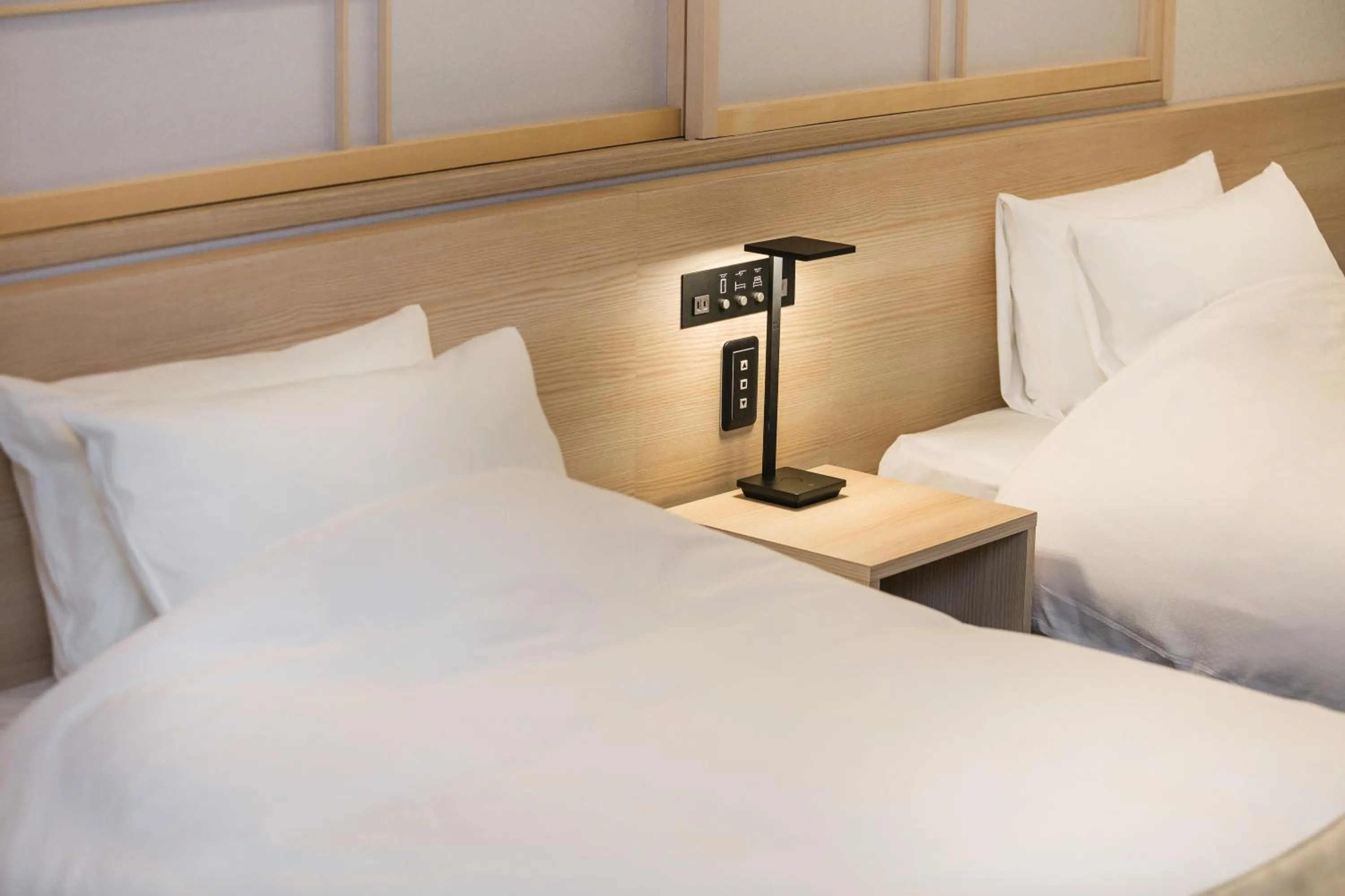 Photo of the whole room, Bed in Hotel M's Est Shijo Karasuma