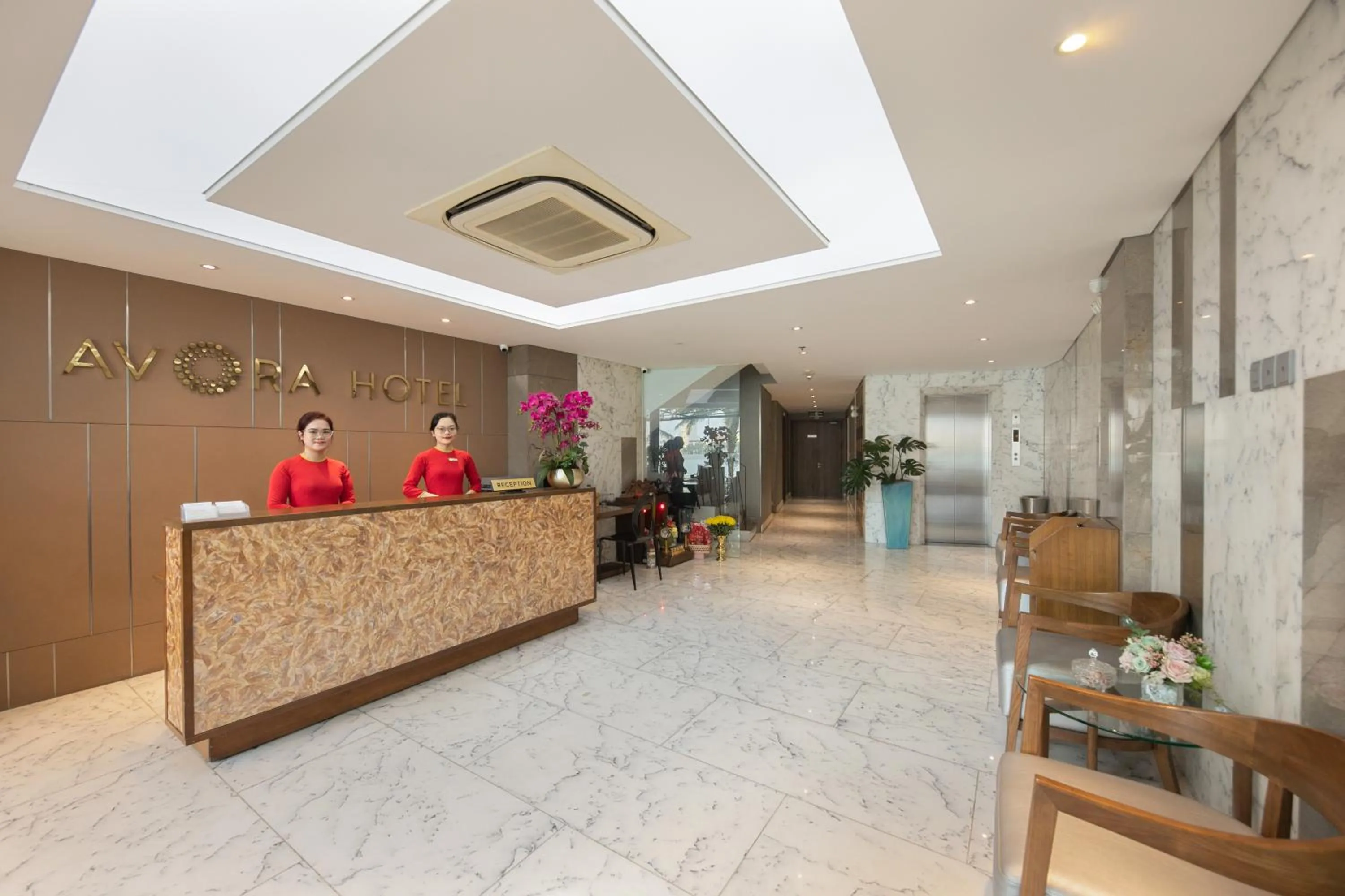 Lobby or reception in Avora Hotel