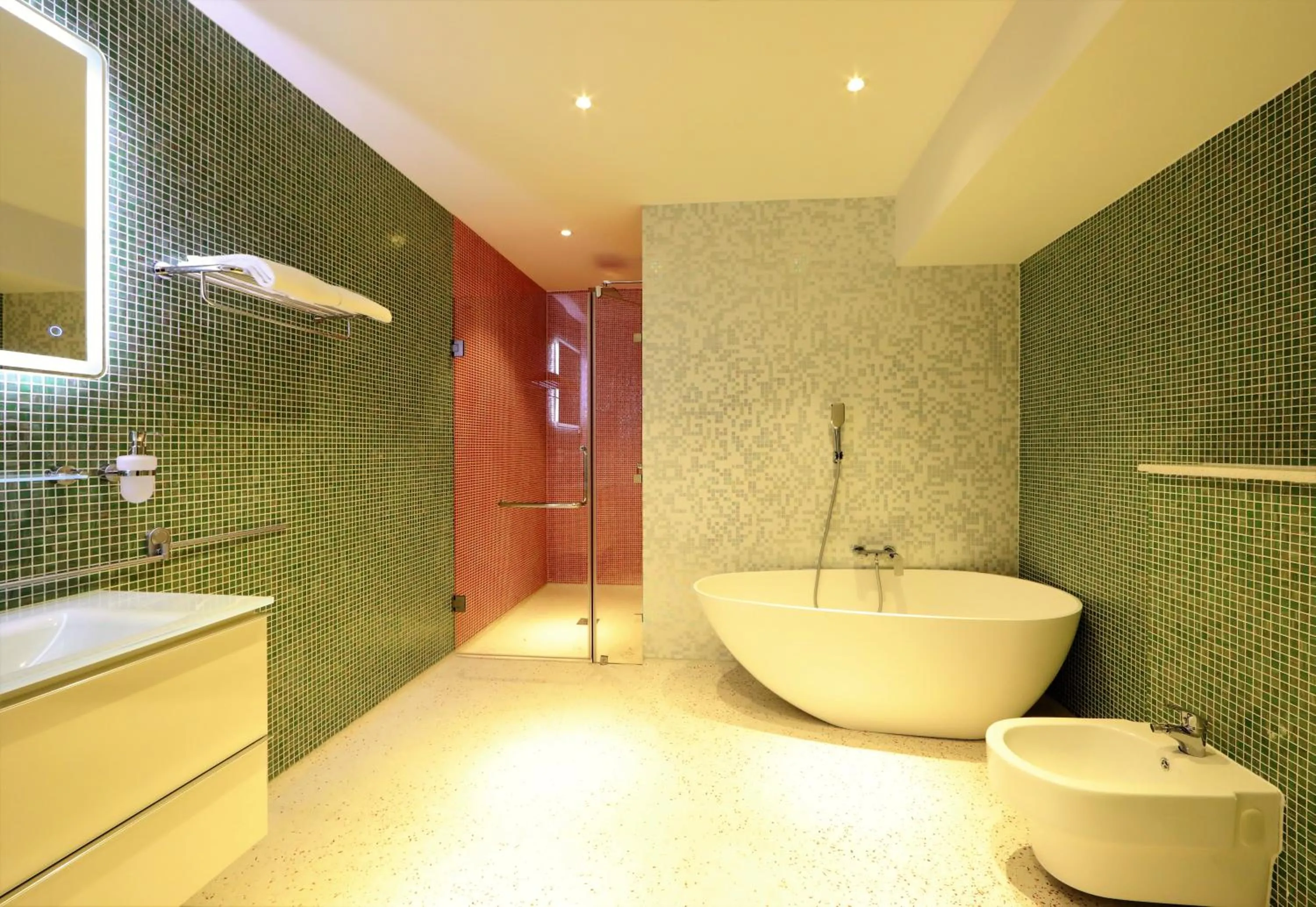 Shower in Chasse Boutique Hotel