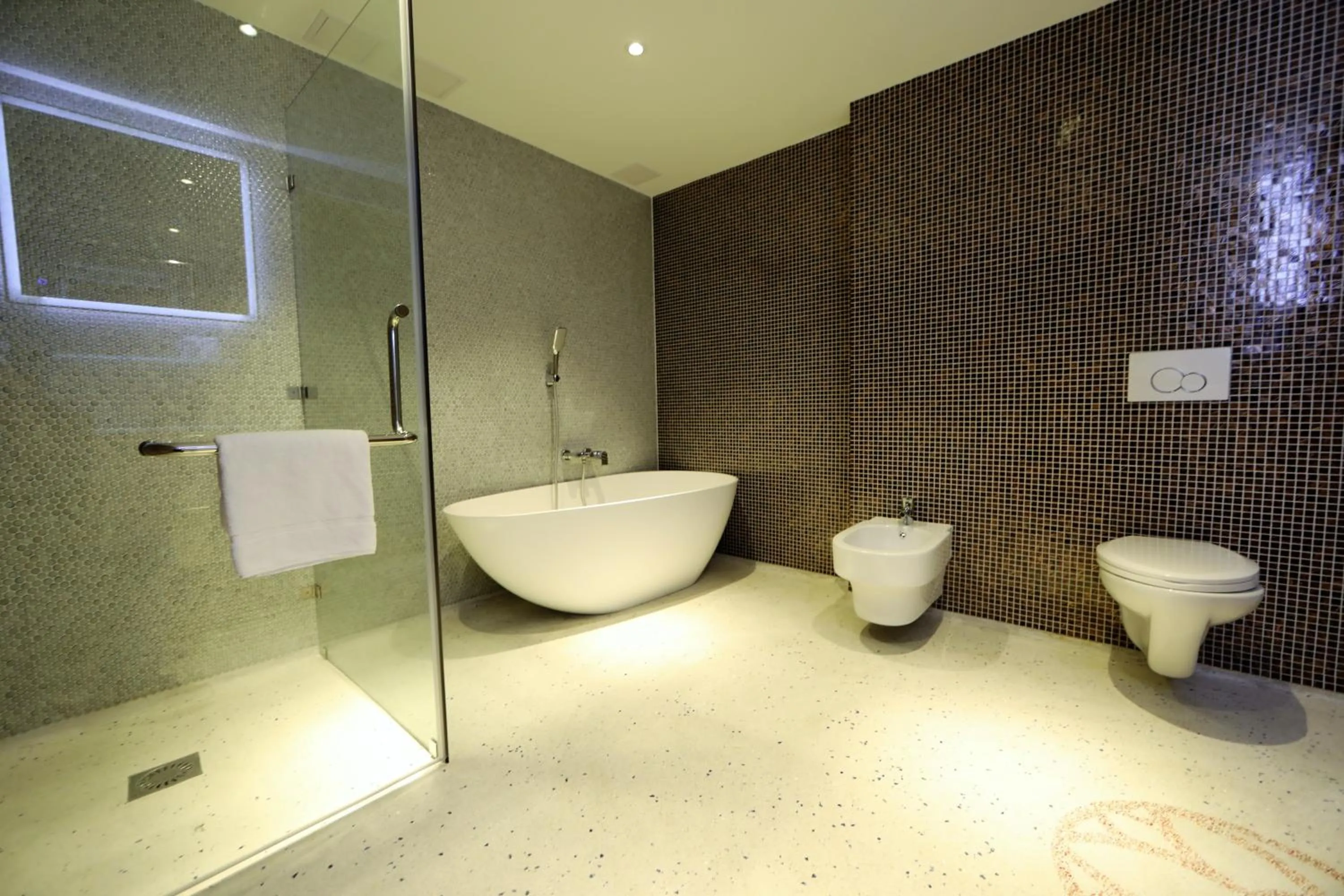 Shower in Chasse Boutique Hotel