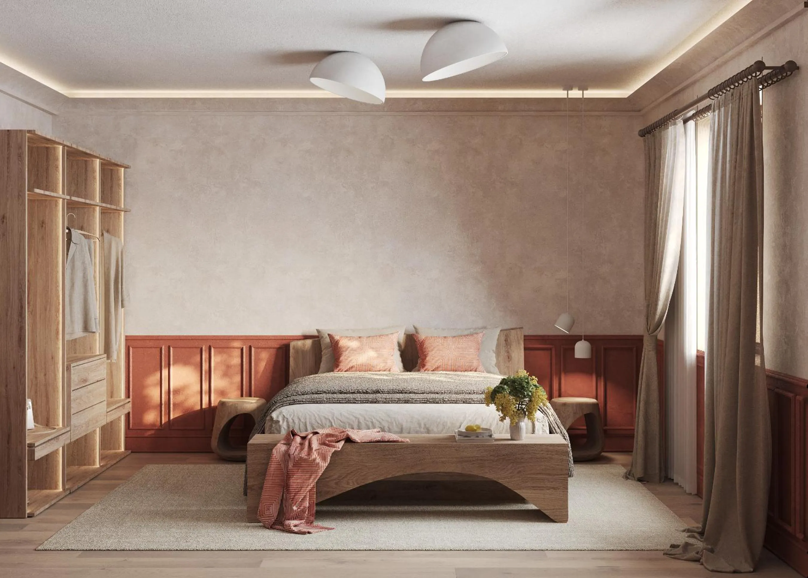 Garden view, Bed in Hemanaire