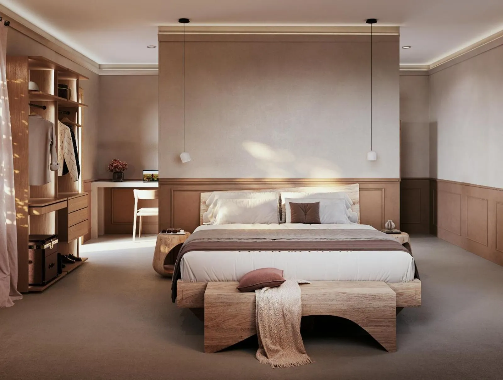 Photo of the whole room, Bed in Hemanaire