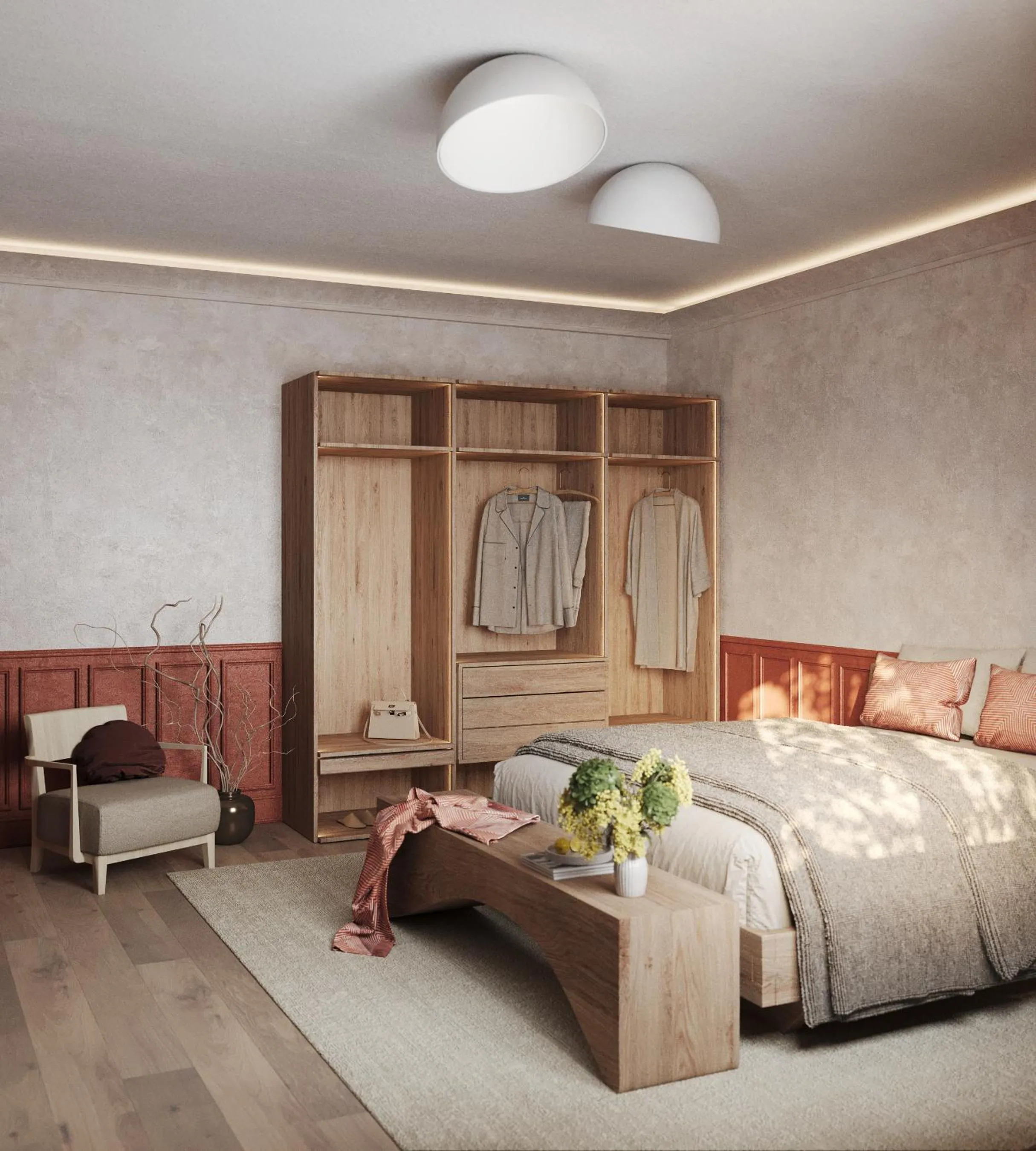 Garden view, Bed in Hemanaire