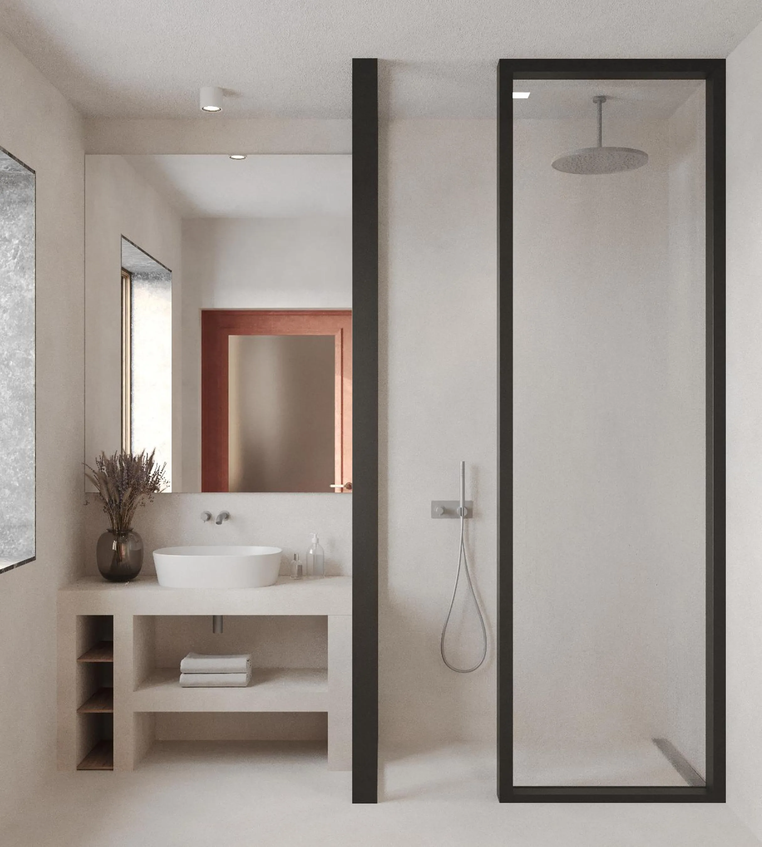 Shower, Bed in Hemanaire