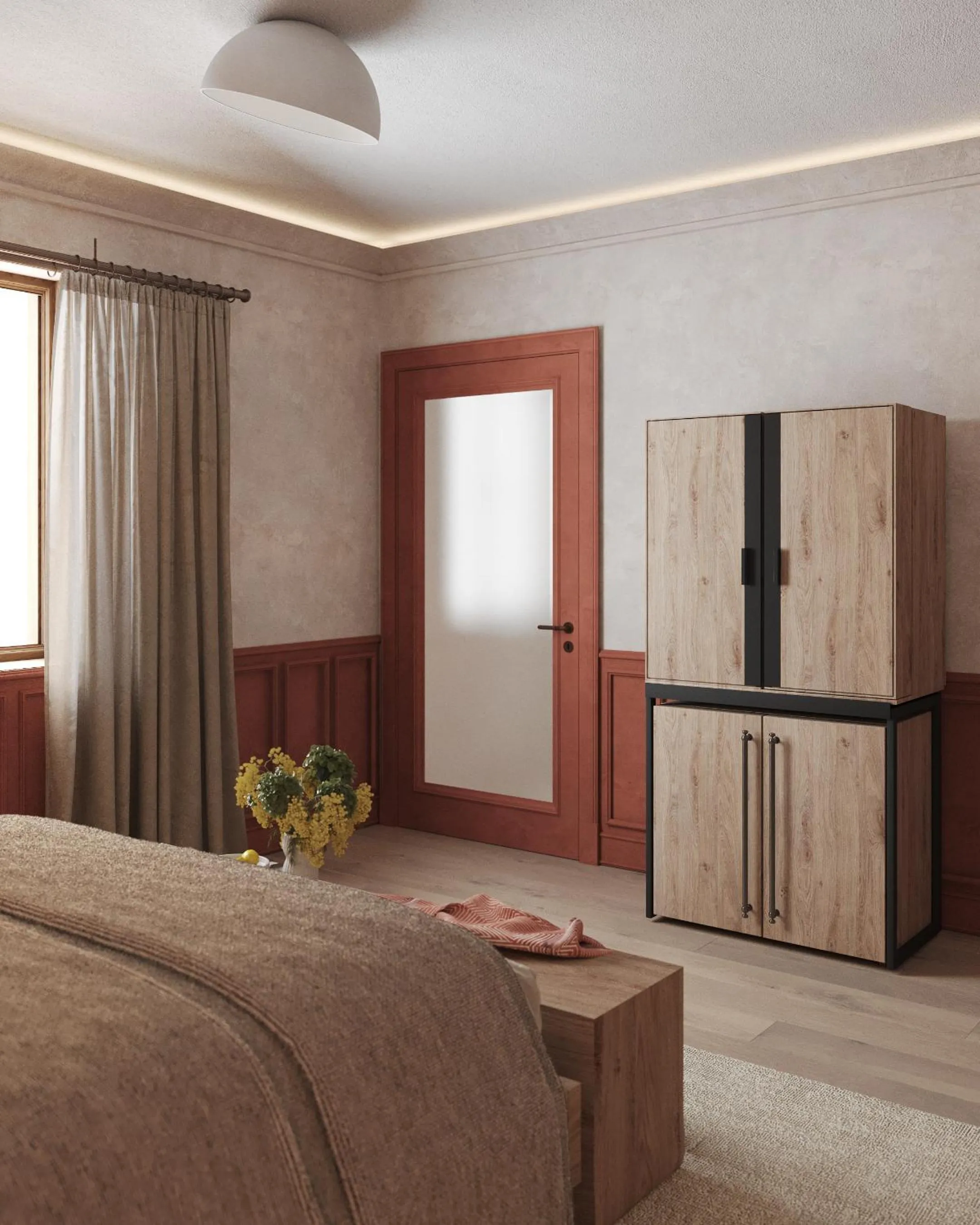 Bedroom, Bed in Hemanaire