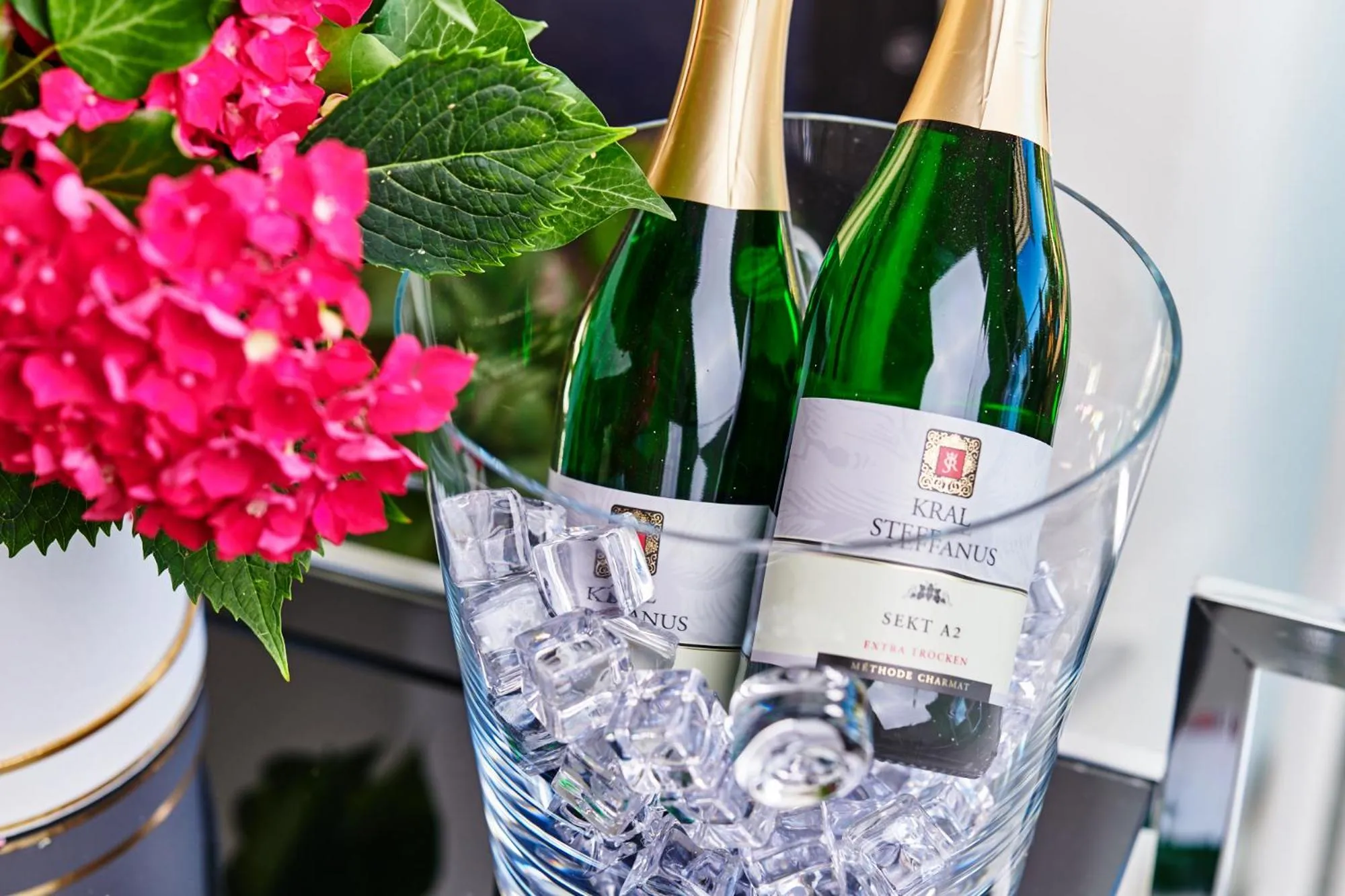 Alcoholic drinks in Pension Kral