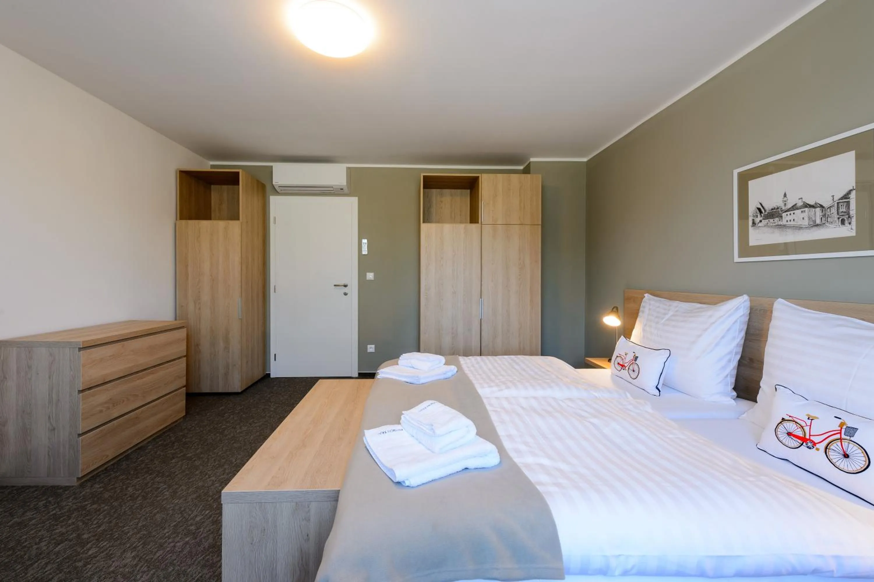 Photo of the whole room in Pension Kral