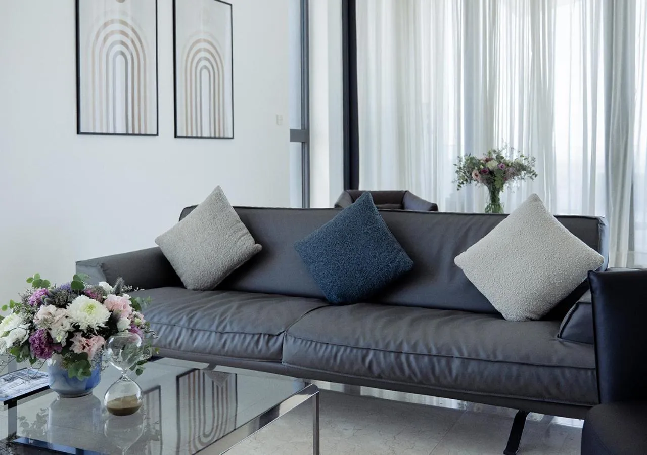 Living room in Nicosia Central Park Residences