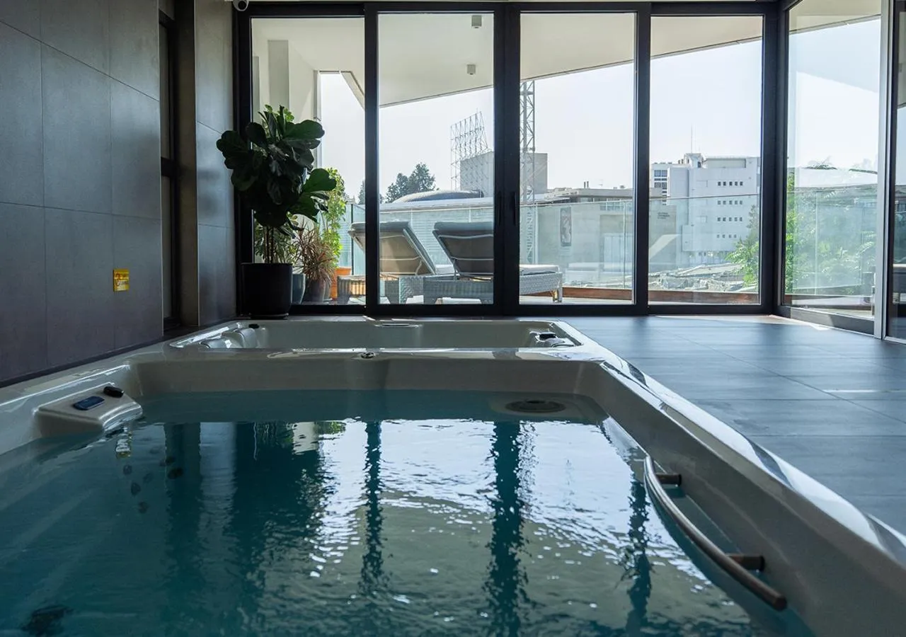 Swimming pool in Nicosia Central Park Residences