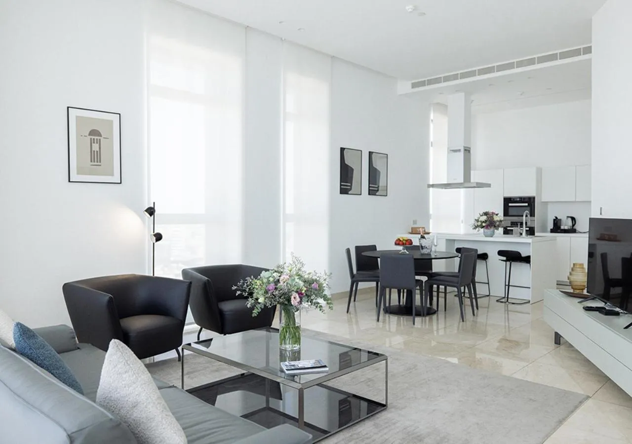 Living room in Nicosia Central Park Residences