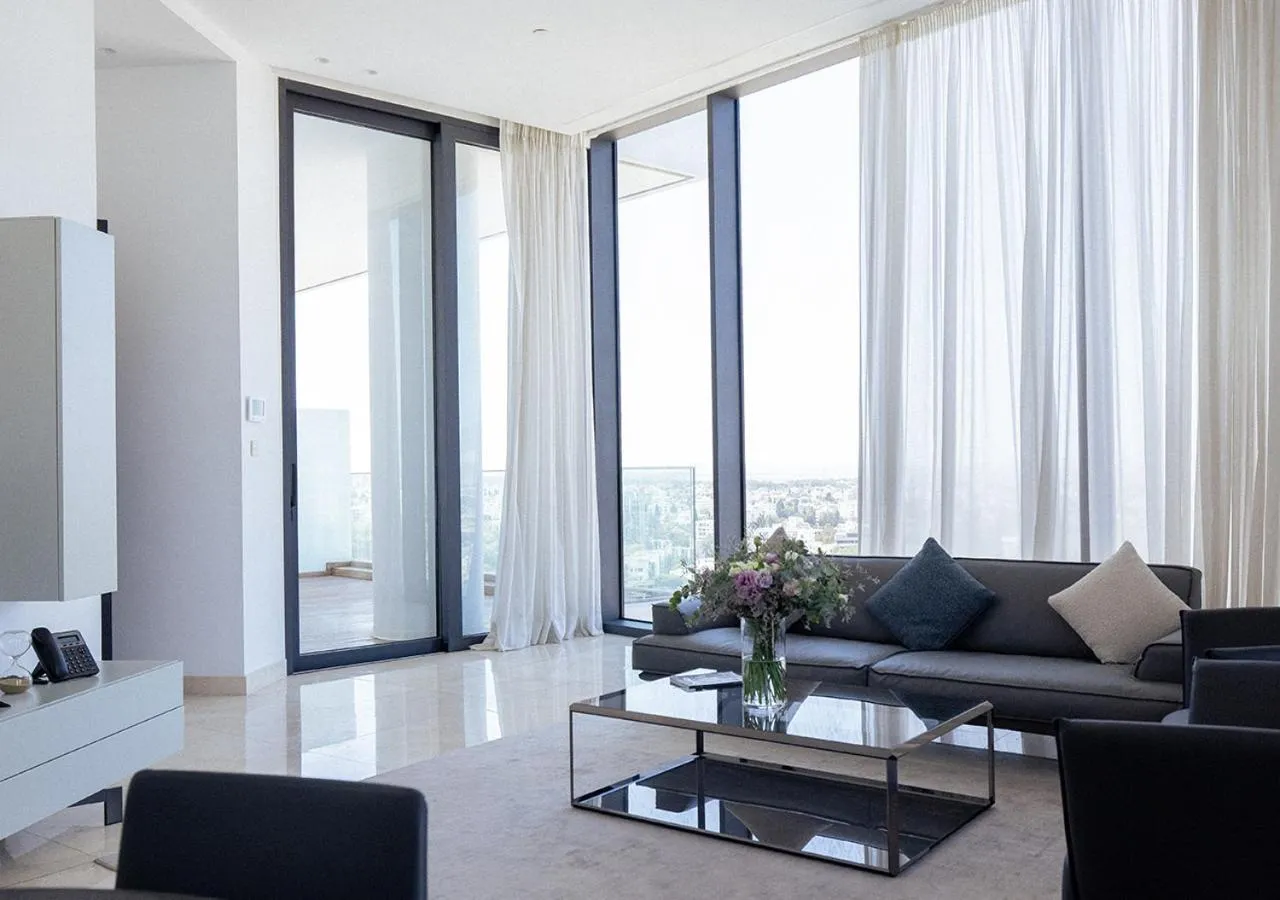 Living room in Nicosia Central Park Residences