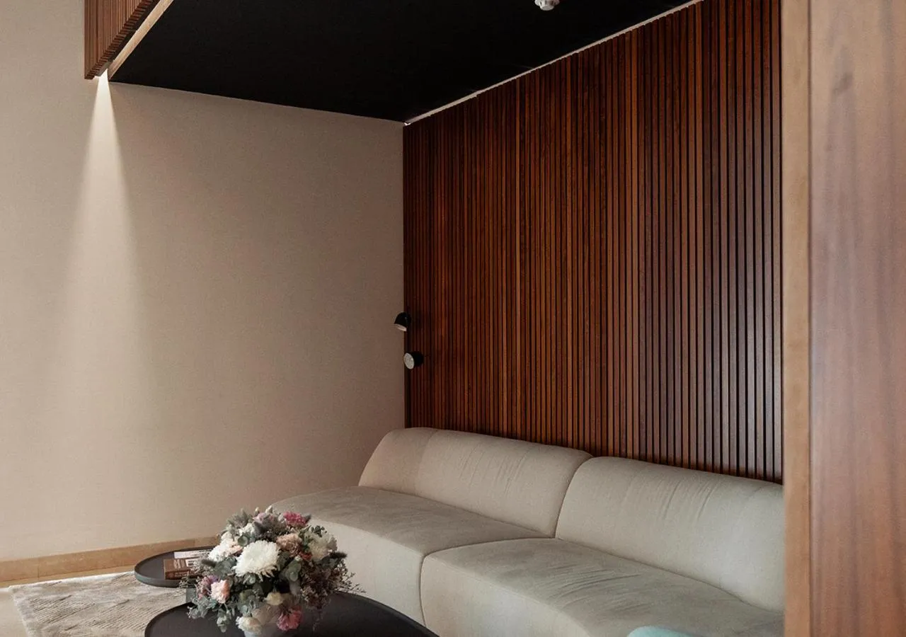 Seating area in Nicosia Central Park Residences