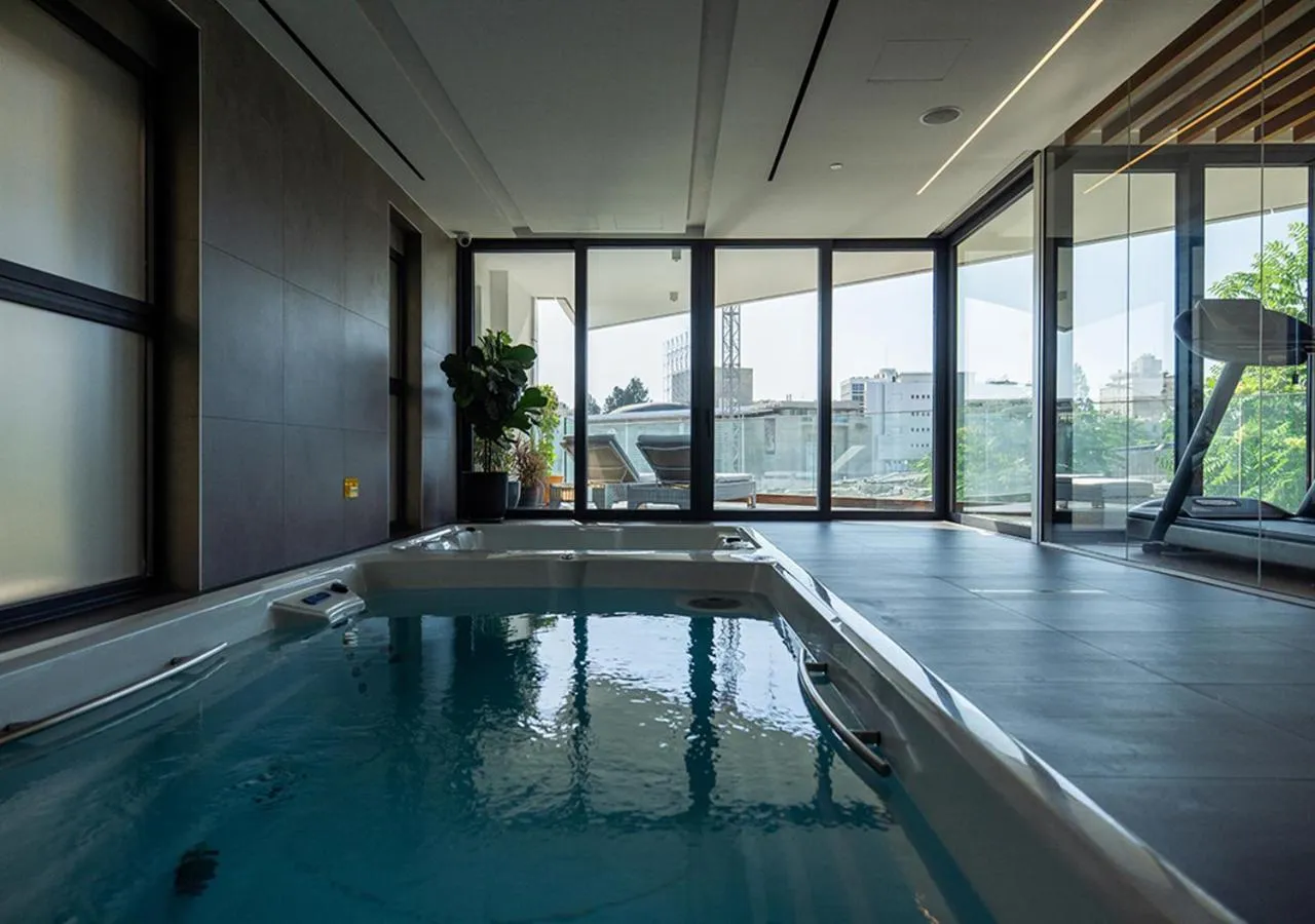 Swimming pool in Nicosia Central Park Residences