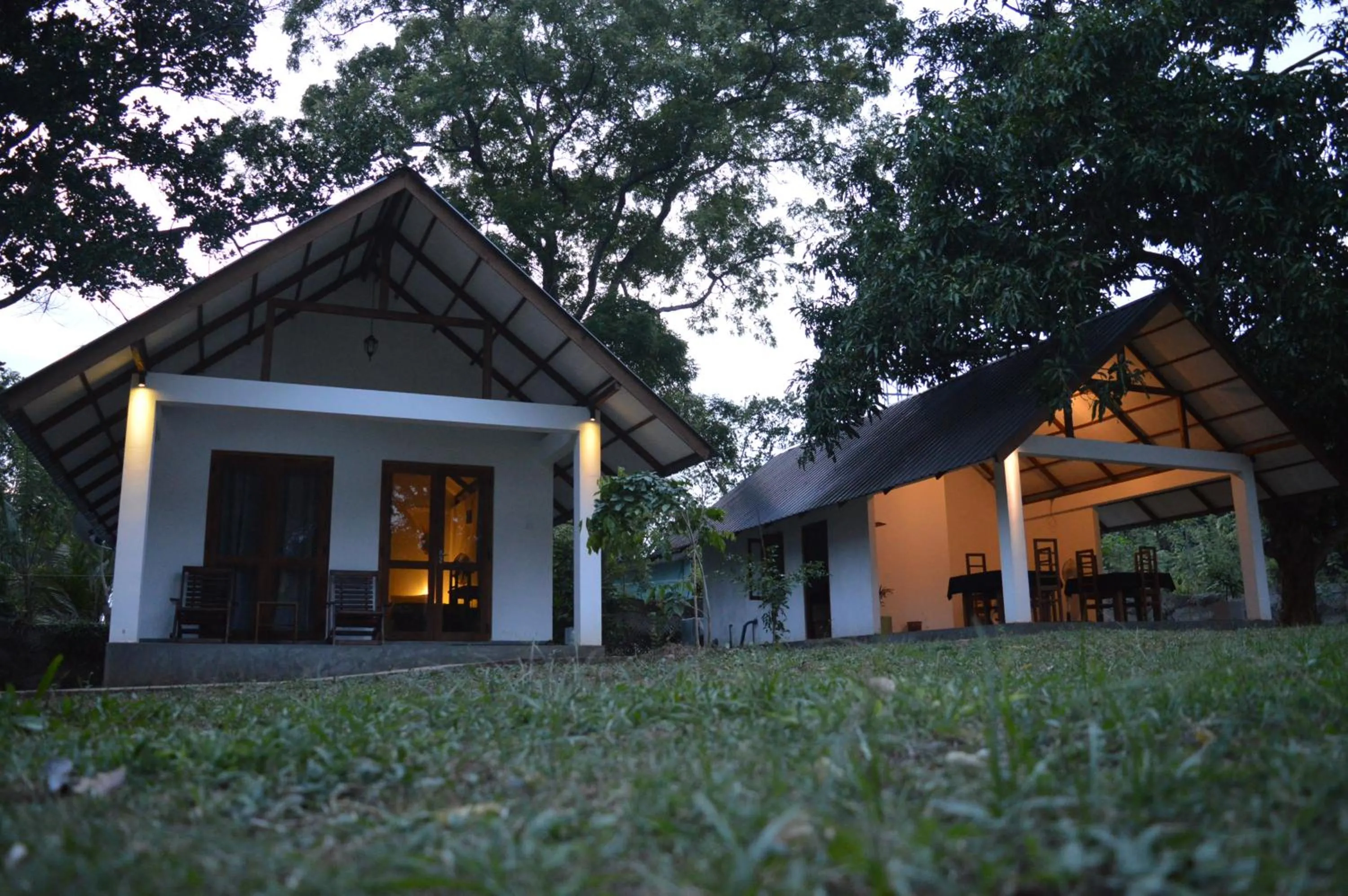 Sunset in The Countryside Udawalawe