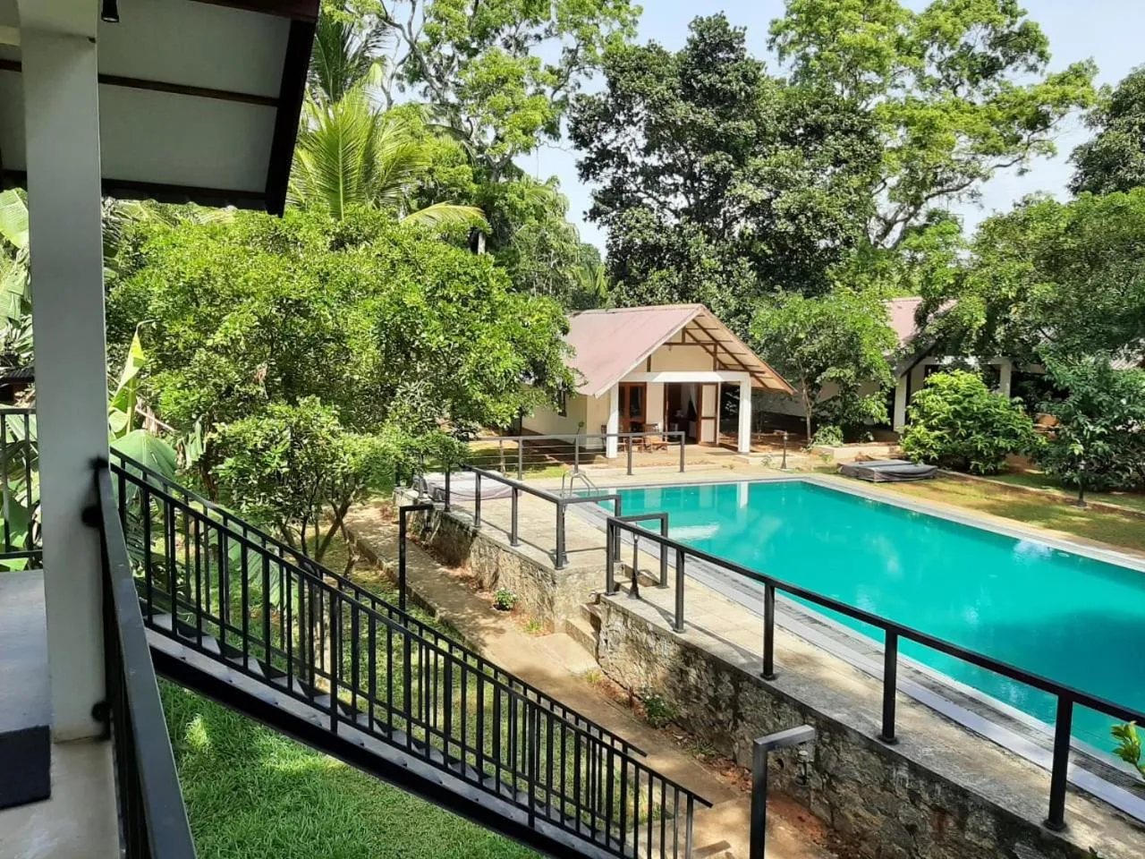 Pool view in The Countryside Udawalawe