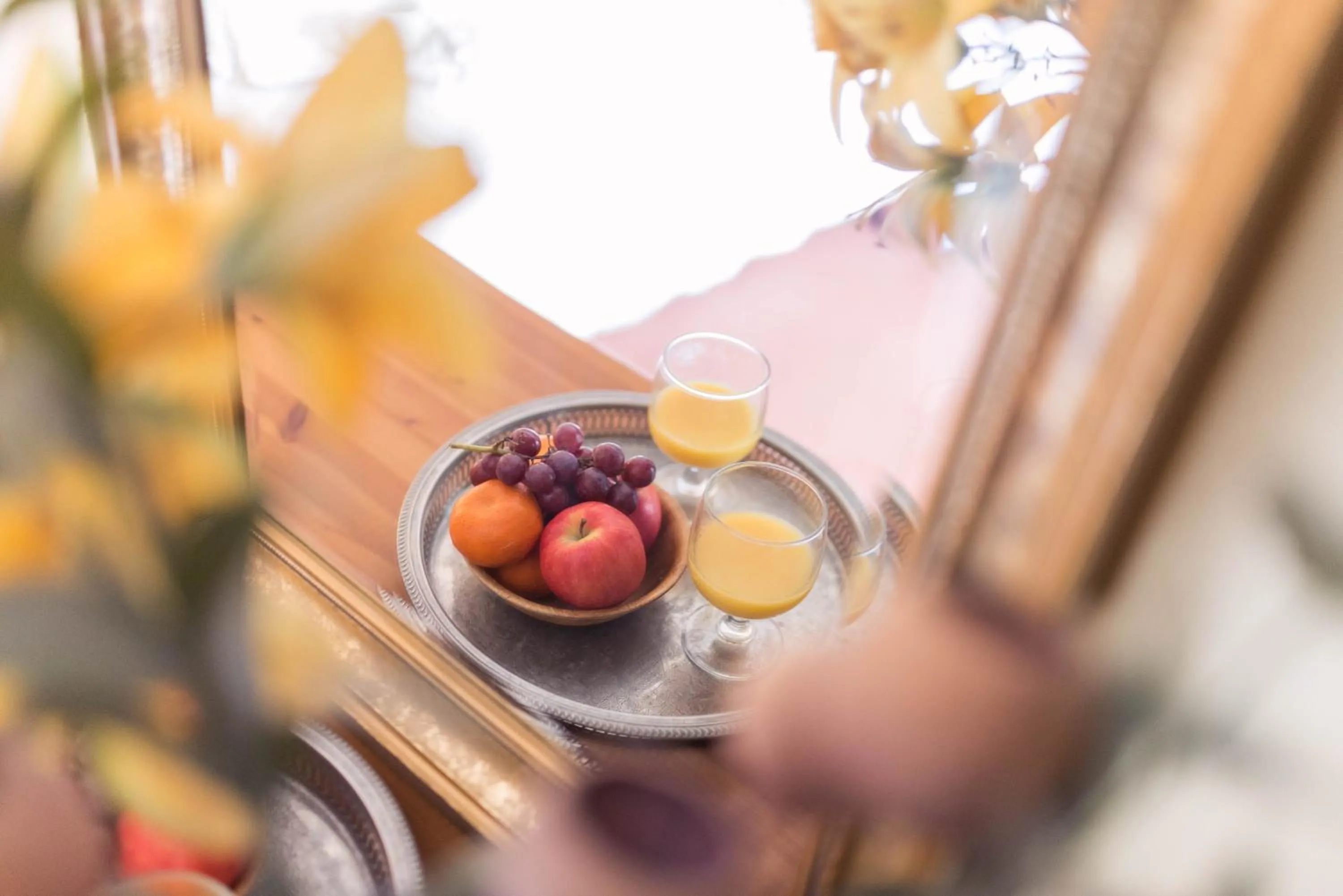 Bed in The Llanelwedd Arms Hotel