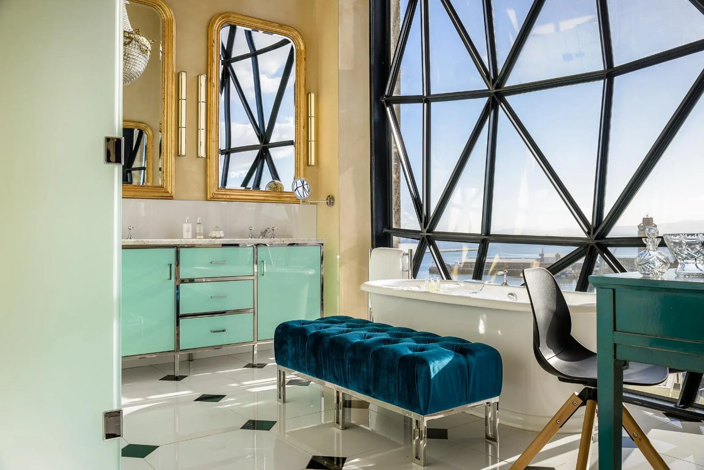 Bathroom in The Silo Hotel