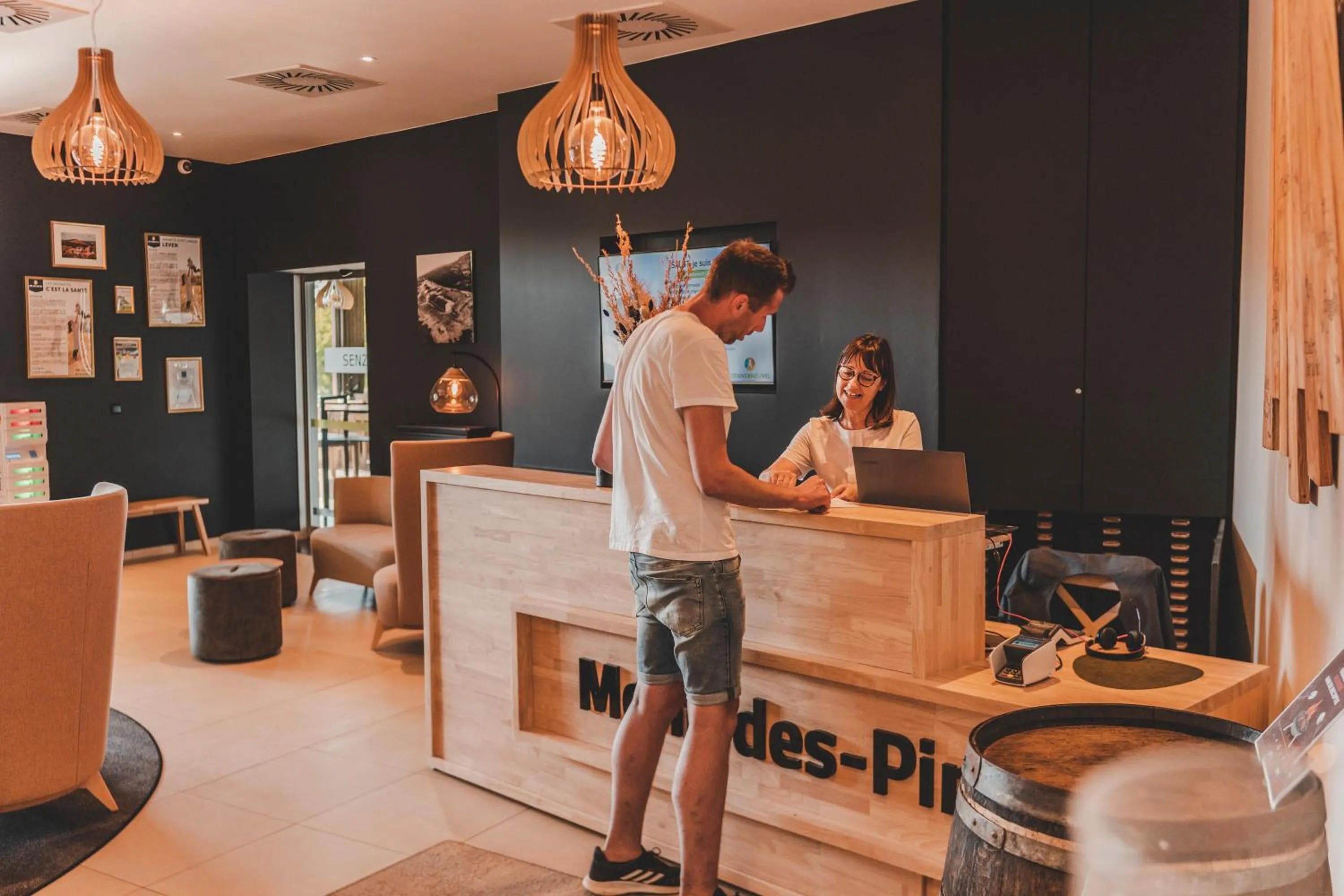 Lobby or reception in Mont-des-Pins