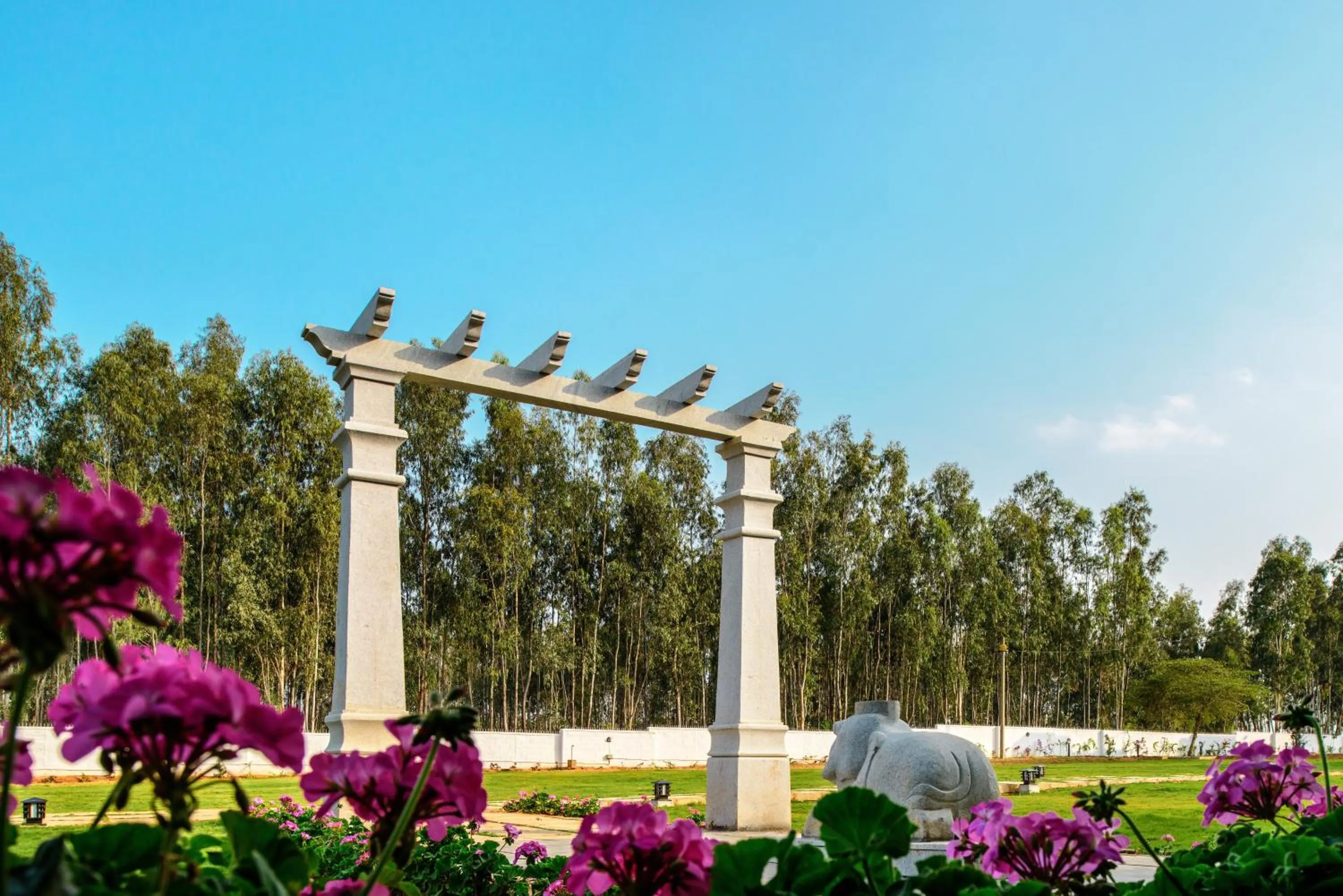 Garden in Fiestaa Resort n Events Venue