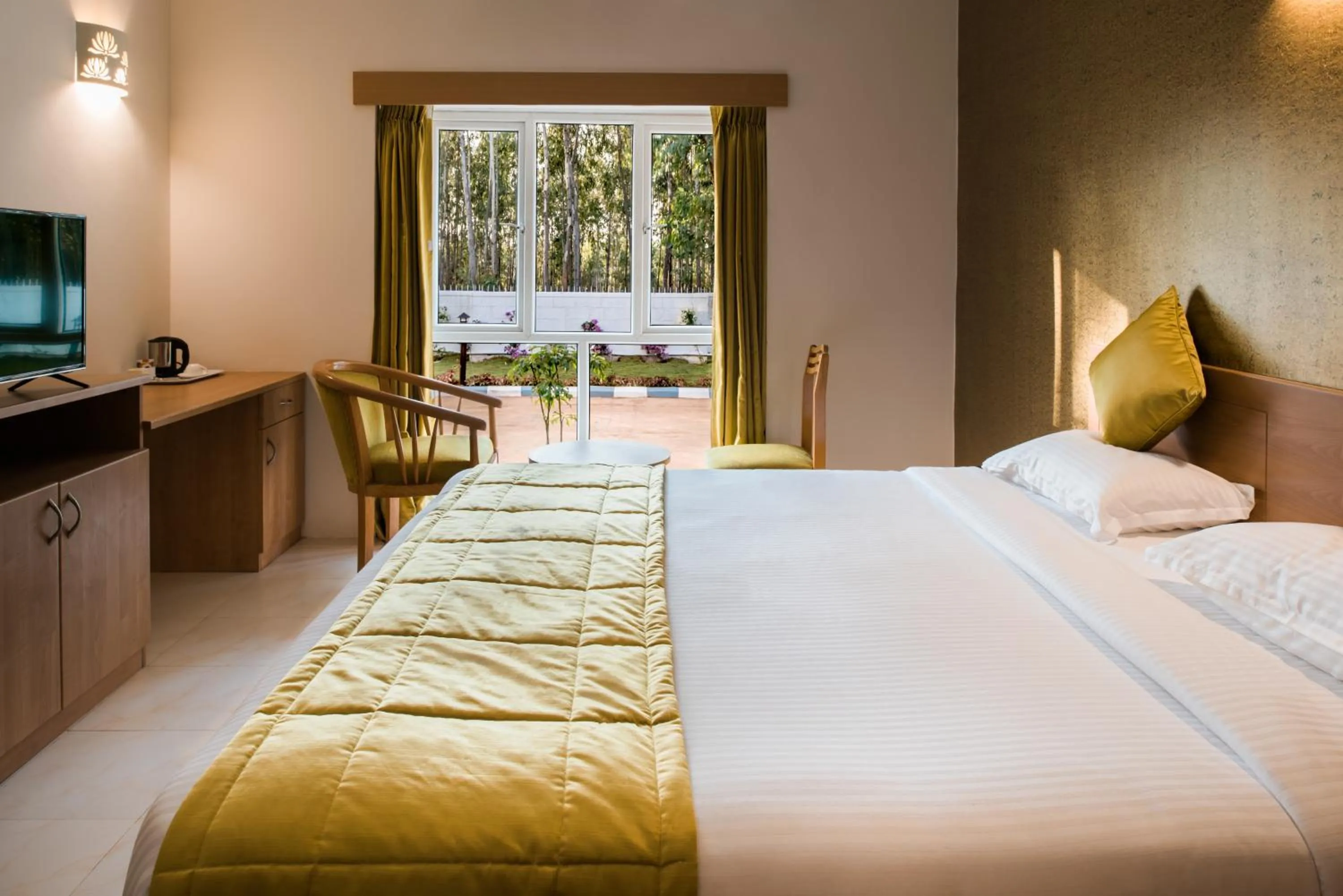 Photo of the whole room, Bed in Fiestaa Resort n Events Venue