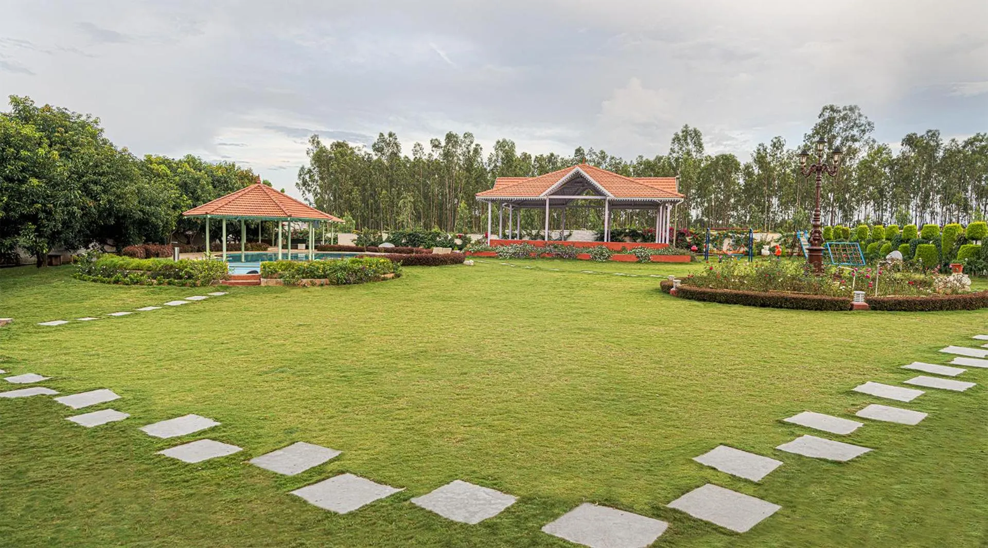 Garden in Fiestaa Resort n Events Venue