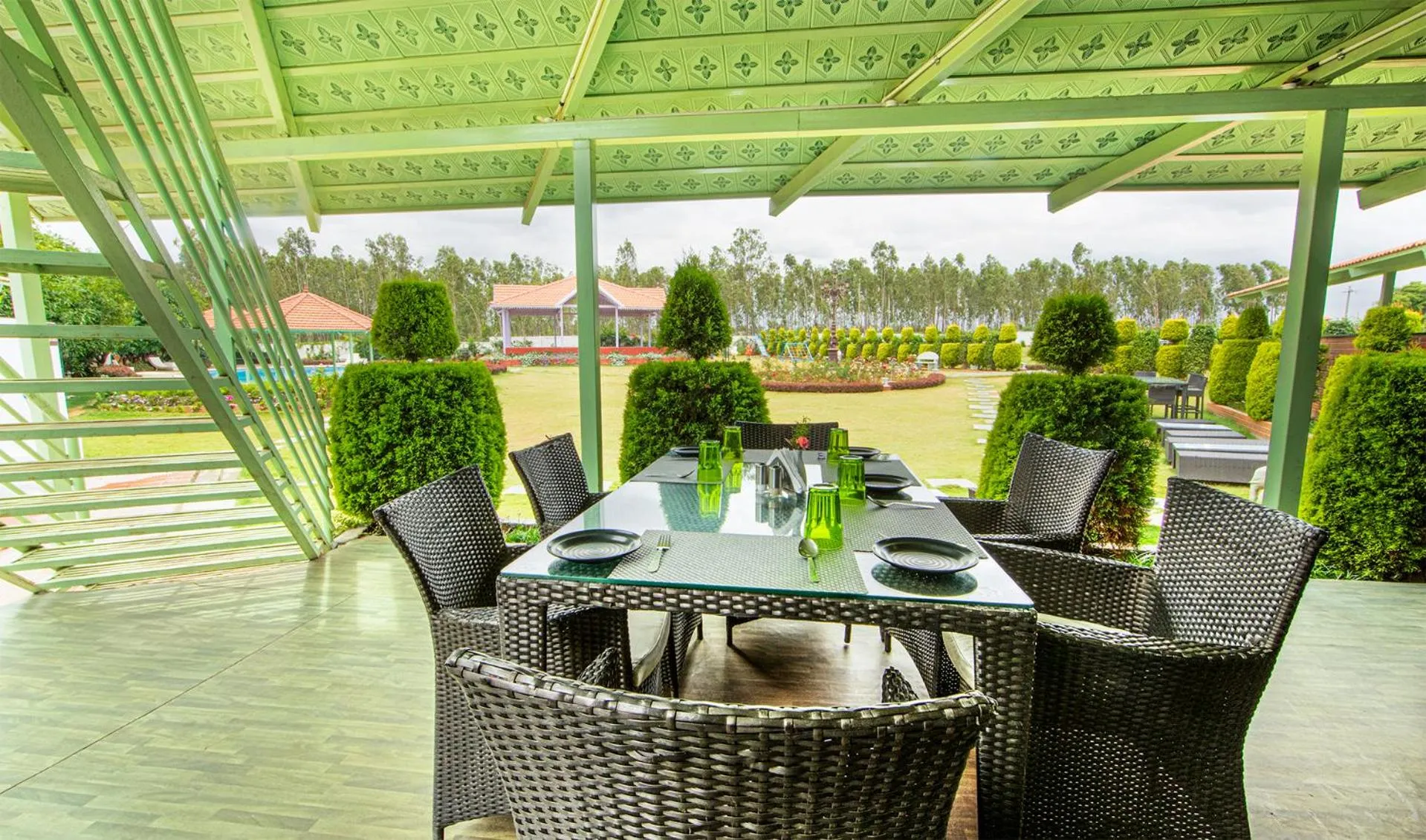 Dining area in Fiestaa Resort n Events Venue