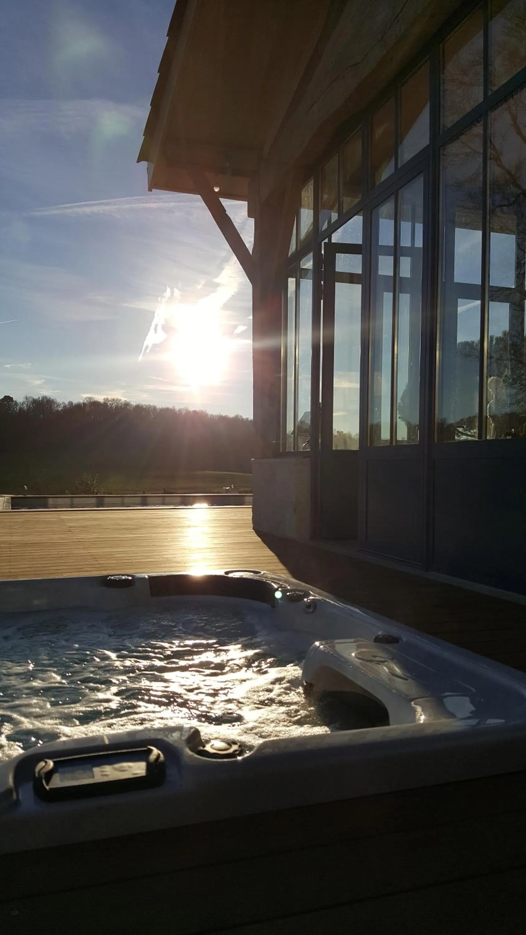 Hot Tub in Le Vallon De Guerry