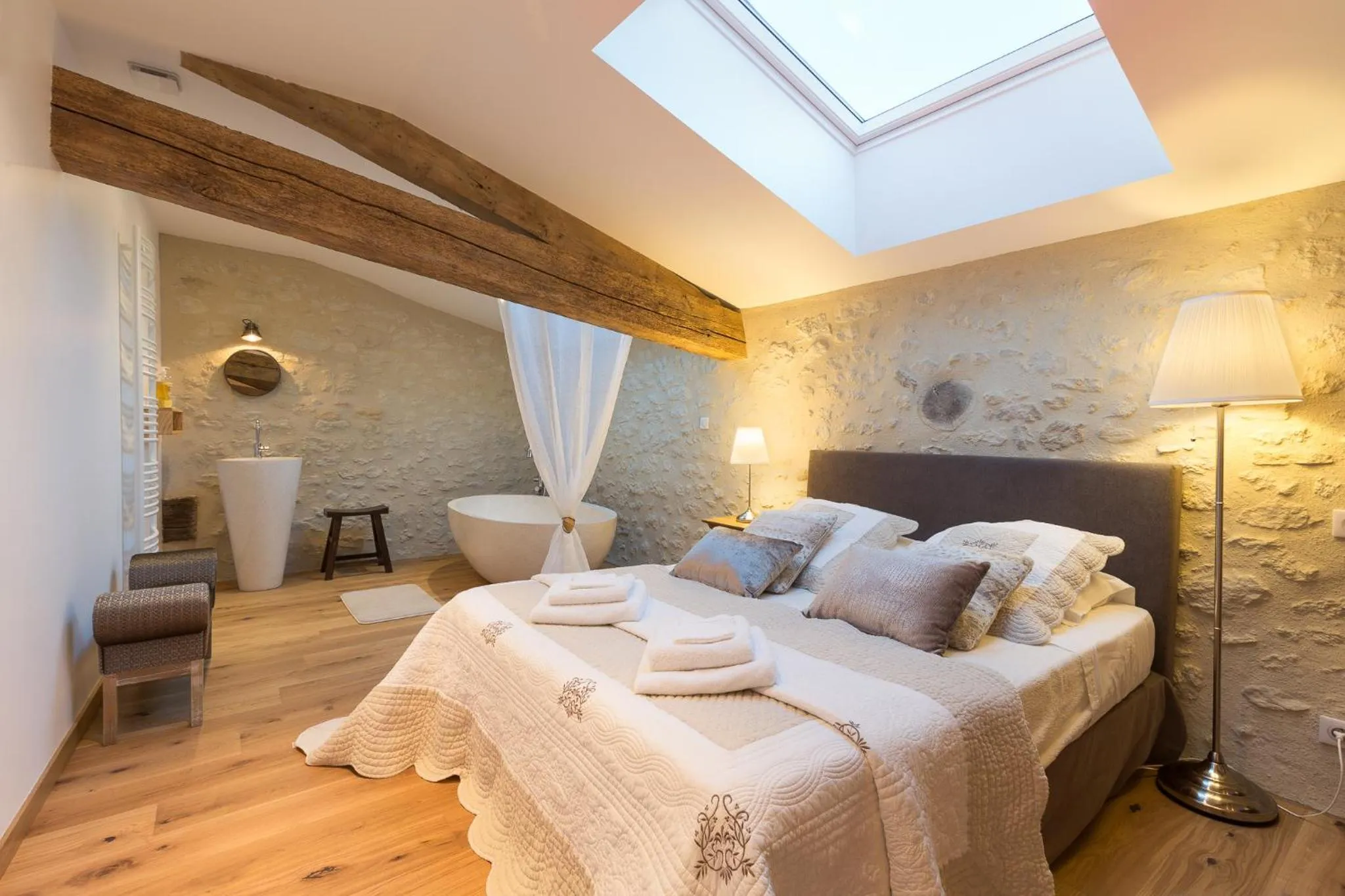 Bed in Le Vallon De Guerry