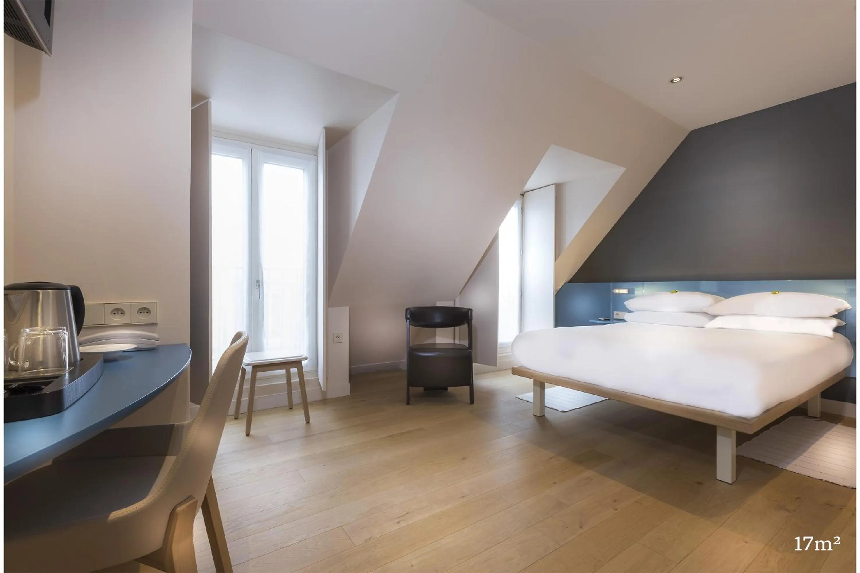 Bedroom, Bed in Hotel Andréa