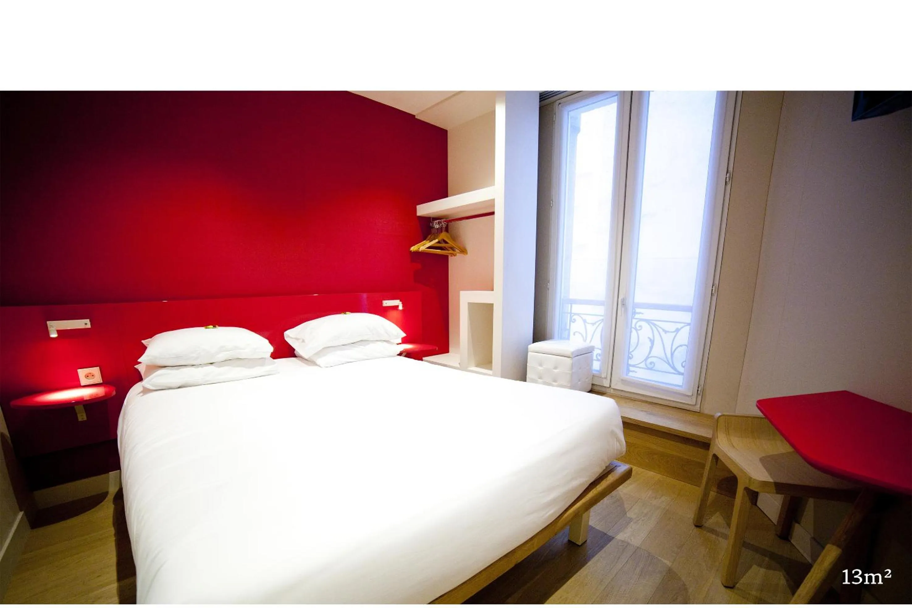 Bedroom, Bed in Hotel Andréa