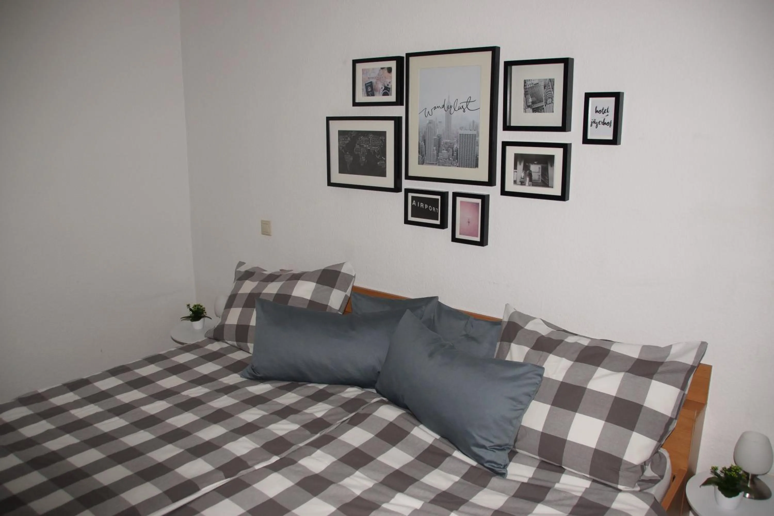 Bed in Hotel Jägerhof