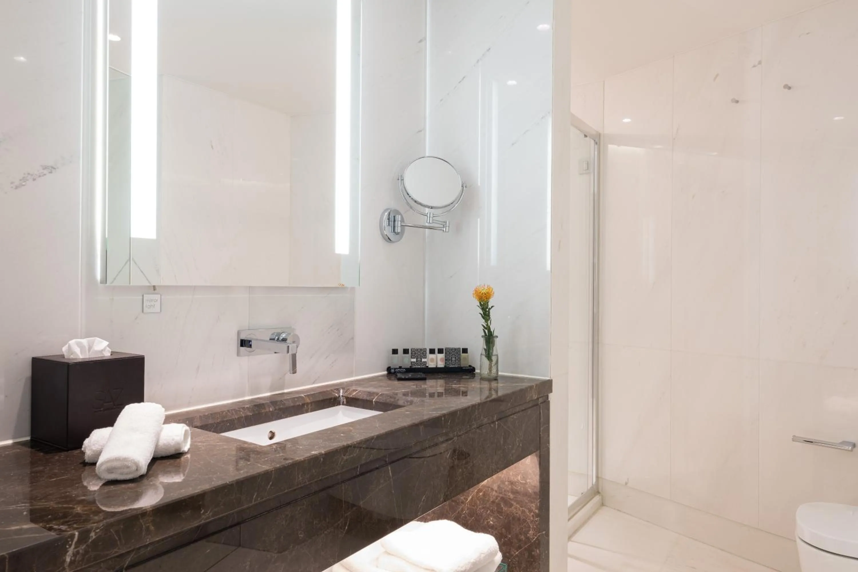 Bathroom in SAZ City Life Boutique Hotel